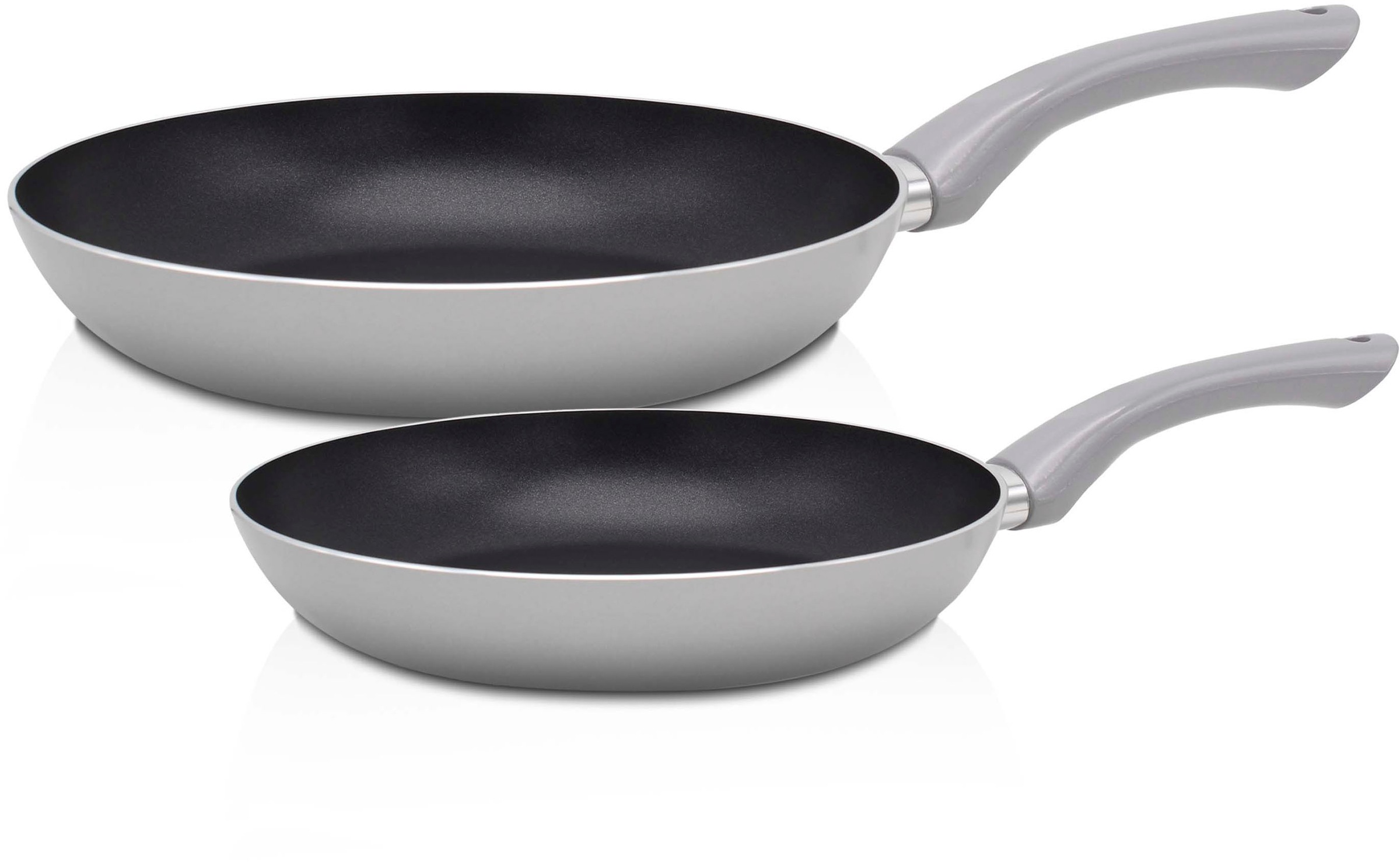 Krüger Pfannen-Set »London«, Aluminium, (Set, 2 tlg.), Ø 24/28 cm, Induktio günstig online kaufen