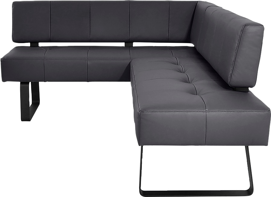 K+W Komfort & Wohnen Eckbank "Spider II" Sitzsteppung, bequem durch Sandwic günstig online kaufen