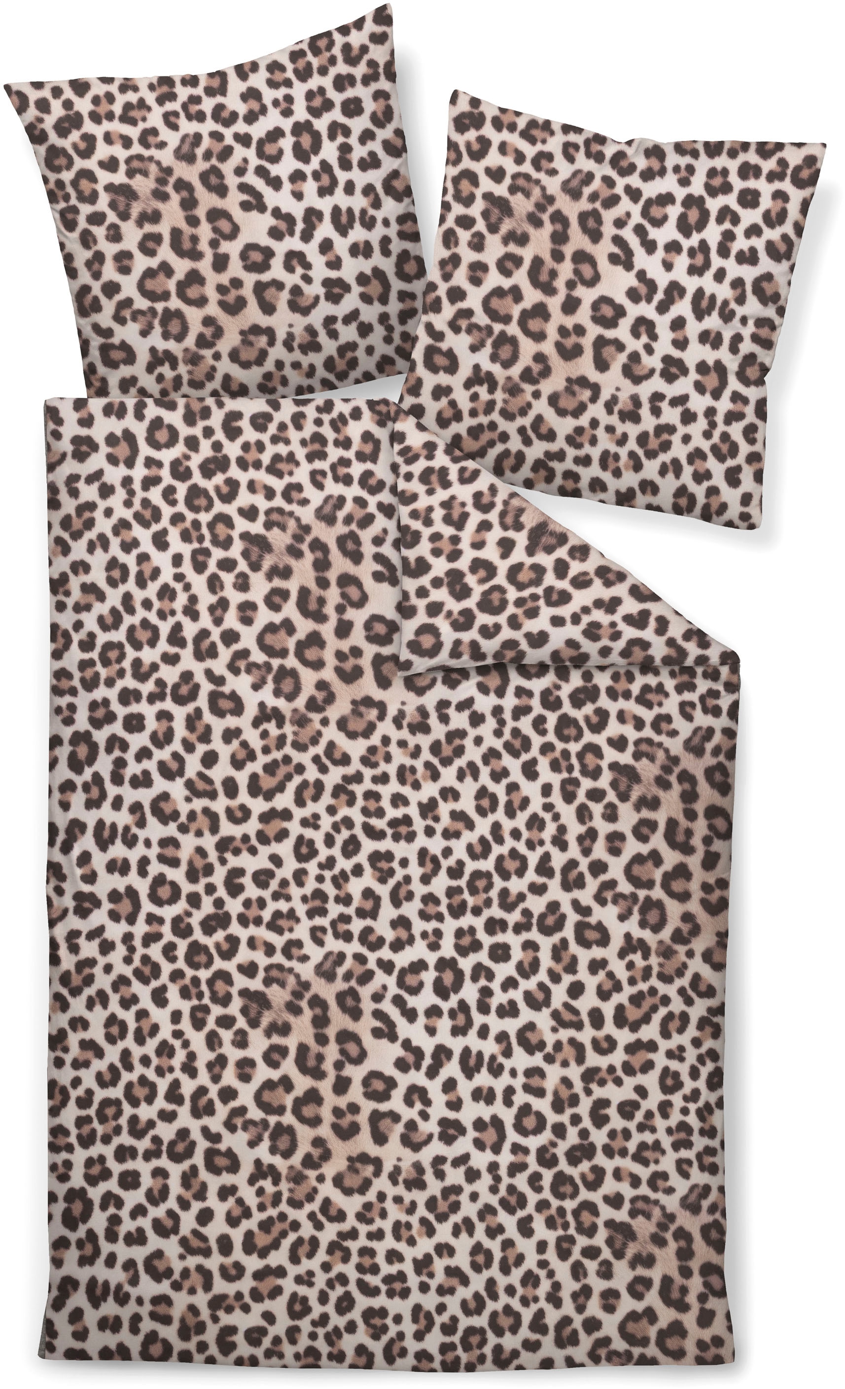 Janine Bettwäsche »modern art S 42168 07 155x220,80x80« mit Reißverschluss