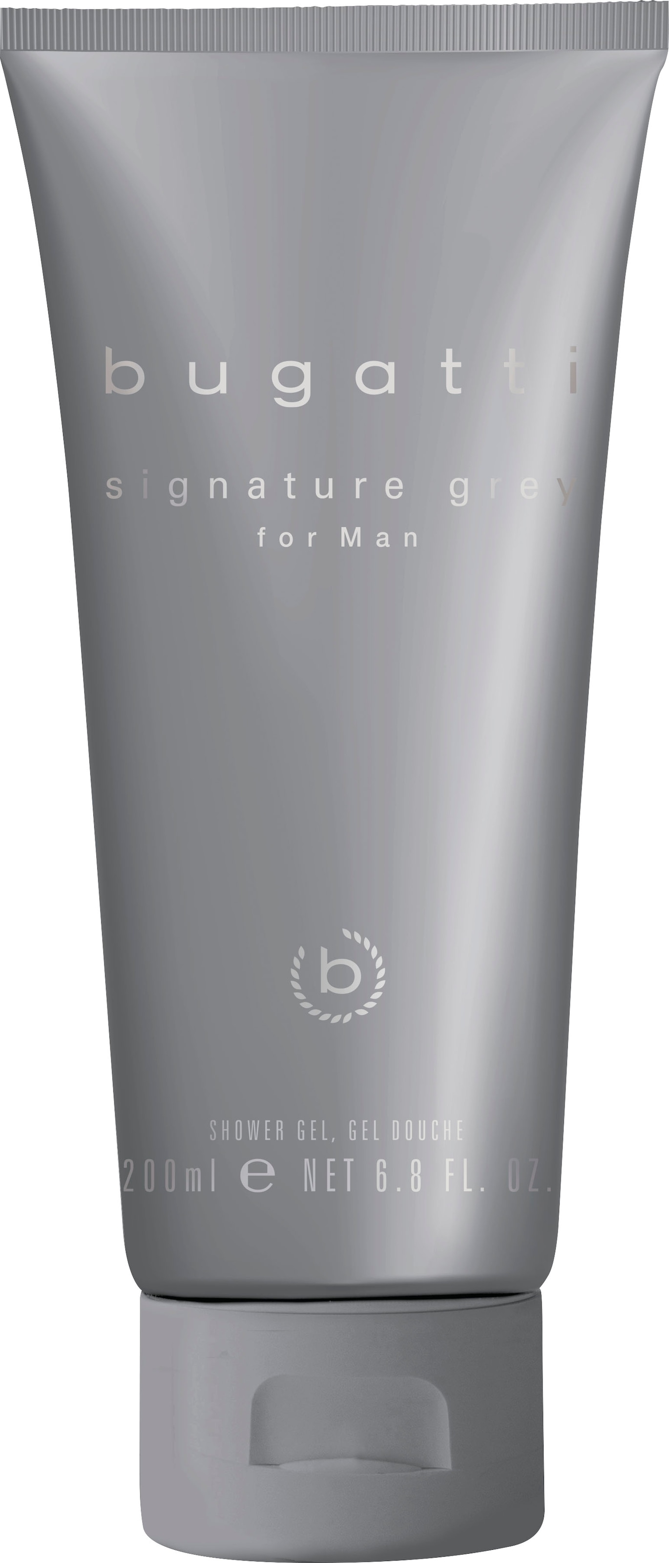 bugatti Eau de Toilette »BUGATTI Signature Grey for him GP EdT 100ml + 200 ml SG«, (2 tlg.), Herrenduft-Set mit holziger Note, ideal für den Alltag.