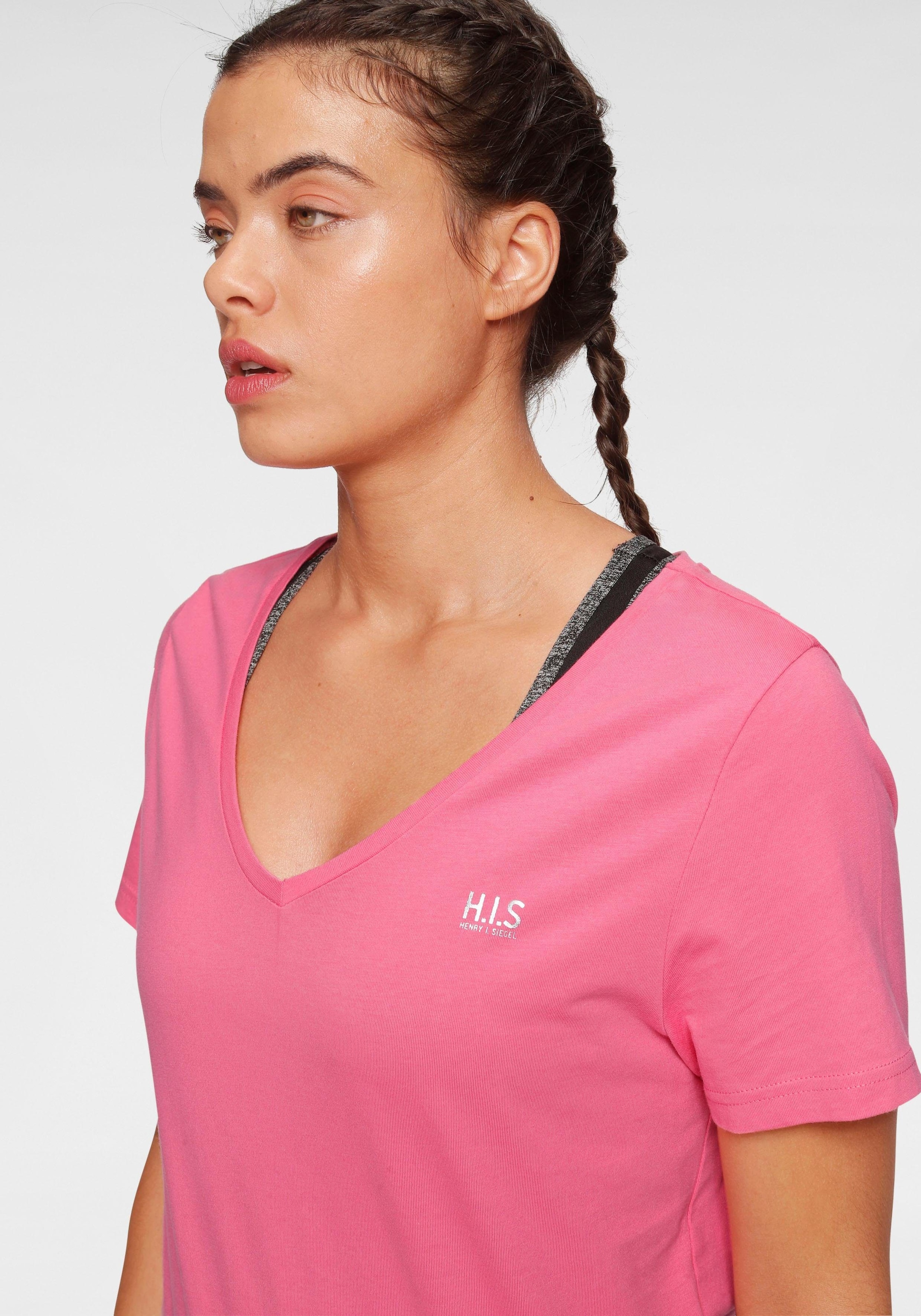 H.I.S T-Shirt »Essential-Basics«, (Spar-Set, 3er-Pack), Große Größen online  bestellen