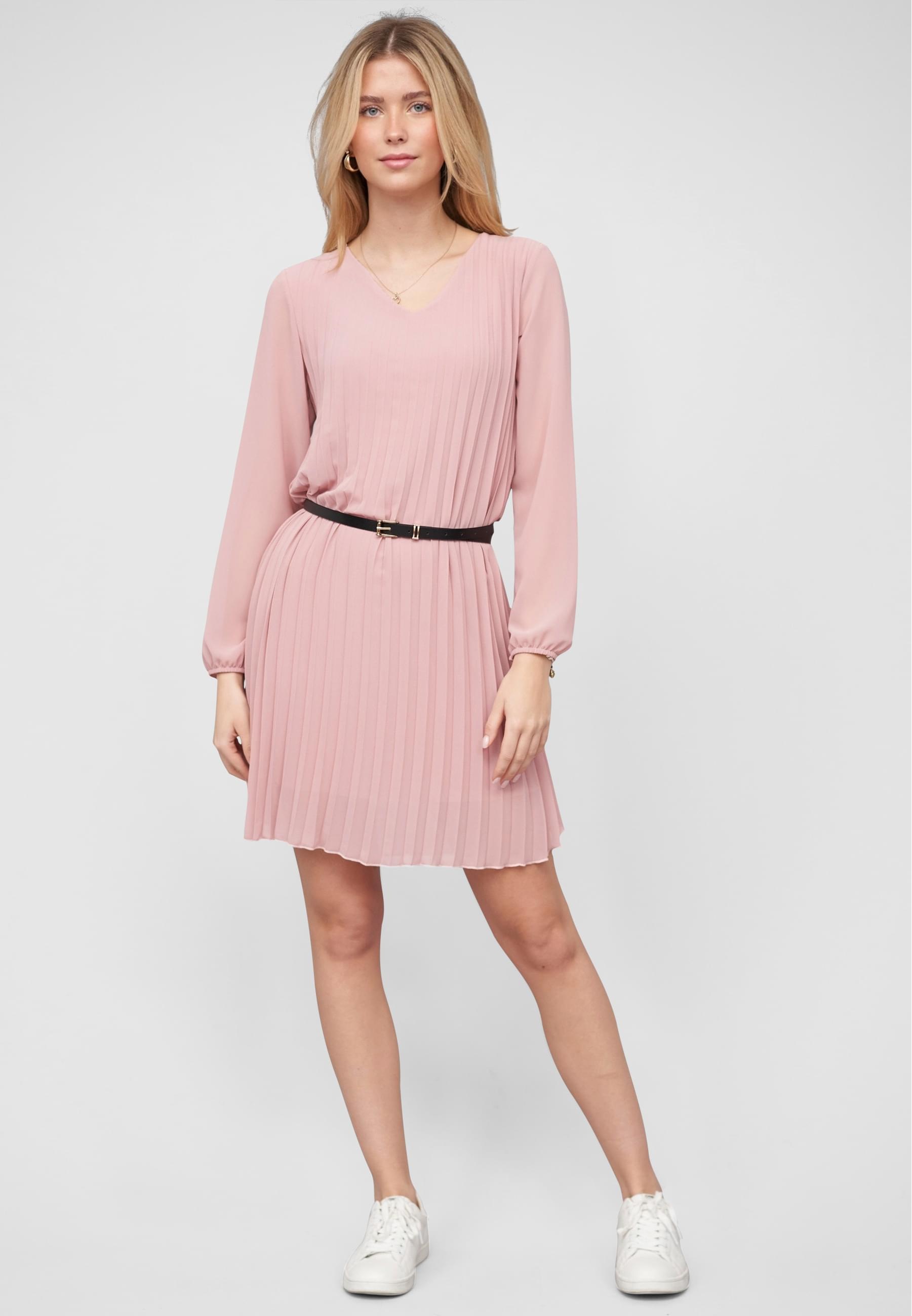 CLOUD 5IVE Shirtkleid »CLOUD 5IVE Cloud 5ive Pleated Dress with belt« 1 Stk. tlg.