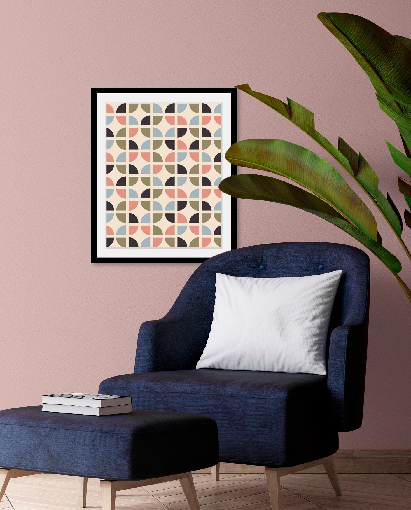 queence Bild »Edgard«, Abstrakt-Kunst-Figuren, (1 St.), HD Premium Poster-D günstig online kaufen