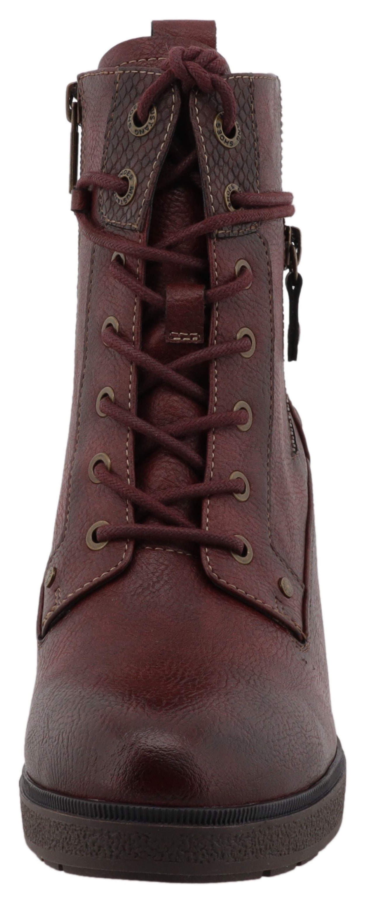 Mustang Shoes Winterstiefelette »Nana«  Schnürstiefelette mit wärmendem Textilfutter