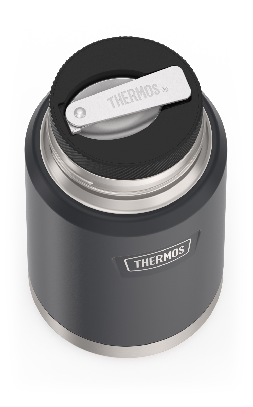 THERMOS Thermobehälter »ICON FOOD JAR, Thermobehälter für Essen, spülmaschinenfest« 1 Stk. tlg. 0,71l, 10h heiß & 24h kalt, dicht & auslaufsicher, mit Löffel
