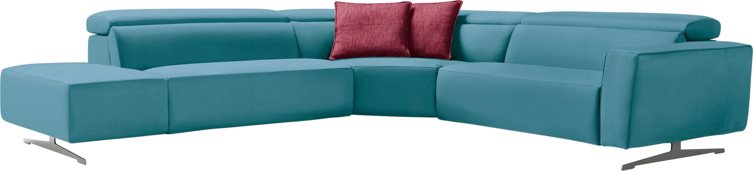 Egoitaliano Ecksofa »Stefanie-e, Designsofa der Extraklasse, bequem mit hoh günstig online kaufen