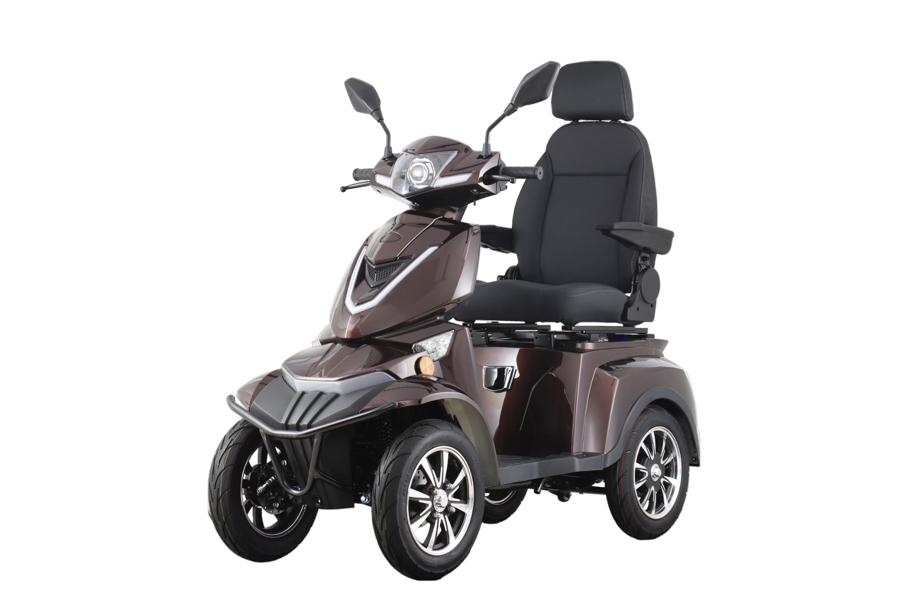 Aktiv mobil Elektromobil »AM E-Quad 1000, 25 km/h mit Topcase« 1.000 W 25 km/h Topcase Fassungsvermögen von ca. 36 Litern, Staufach mit ca. 24 Litern