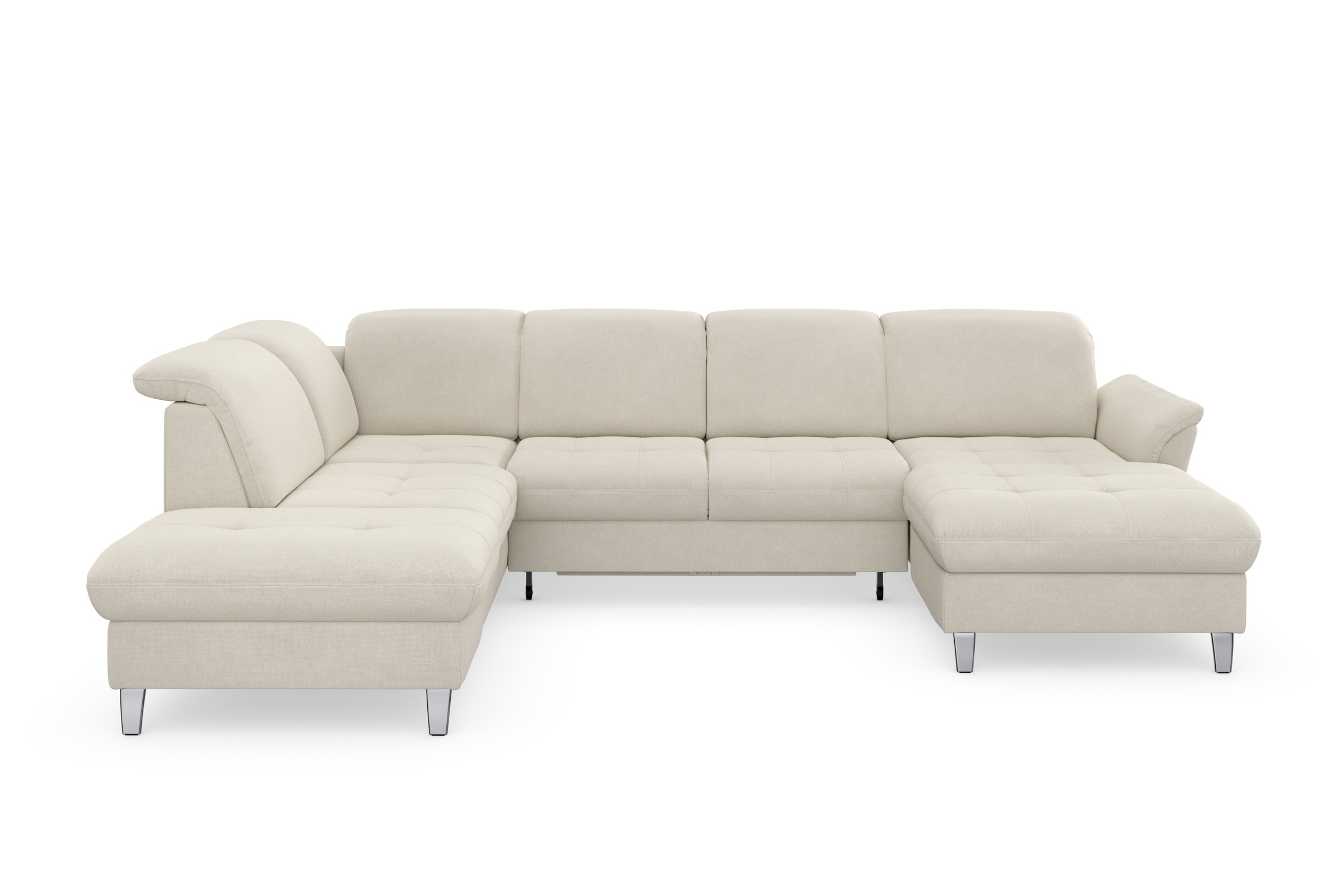 sit&more "Maggiore U-Form" wahlweise mit Kopfteilverstellung, Bettfunktion günstig online kaufen