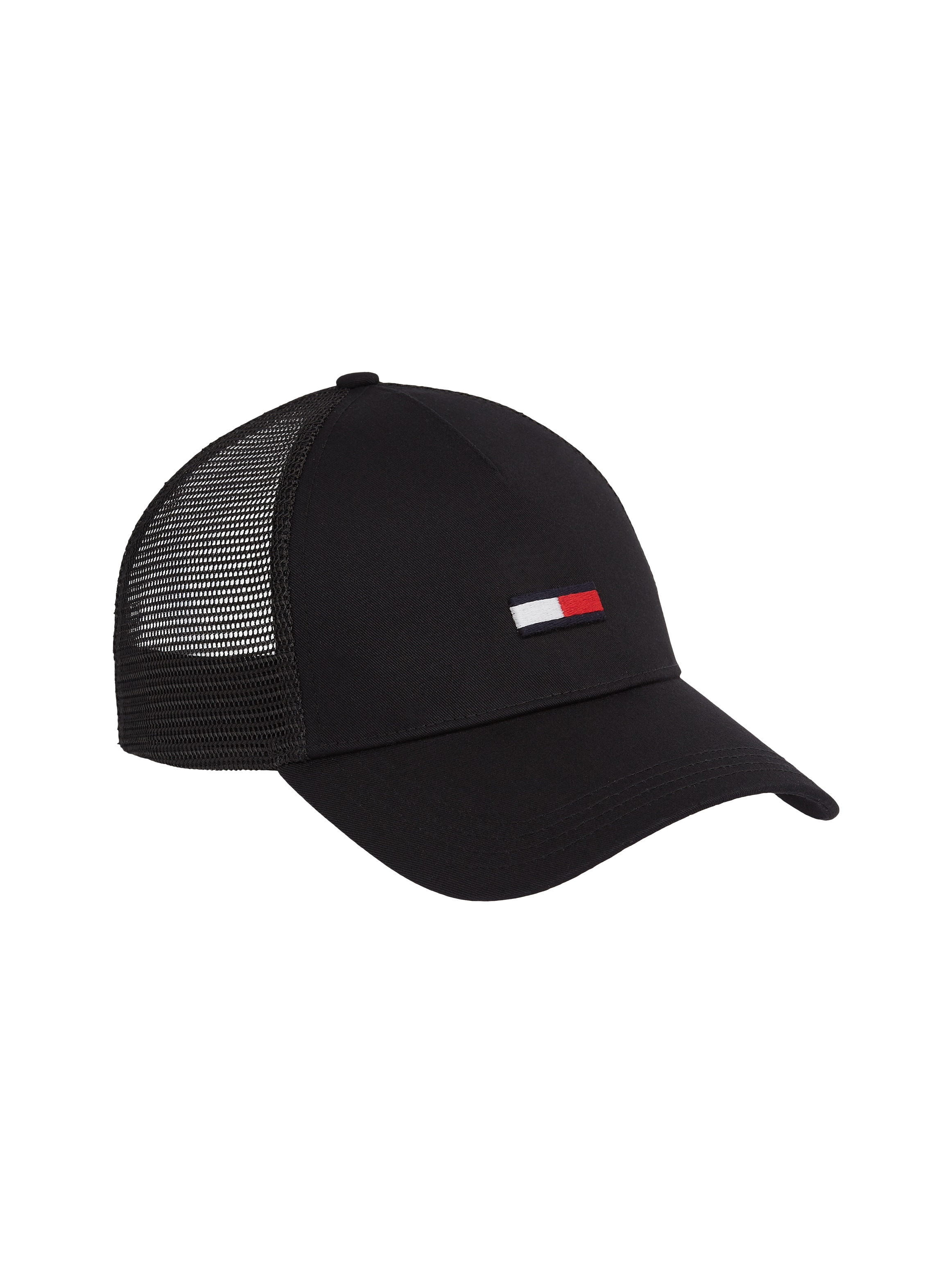 Tommy Jeans Trucker Cap »TJM ELONGATED FLAG TRUCKER CAP«, mit Logostickerei