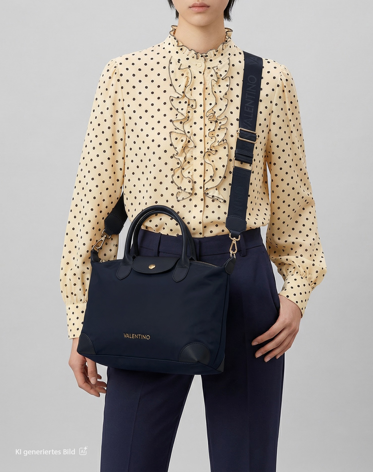 VALENTINO BAGS Henkeltasche »JOLLY RE« Damen Schultertasche, Umhängetasche mit Logoschriftzug