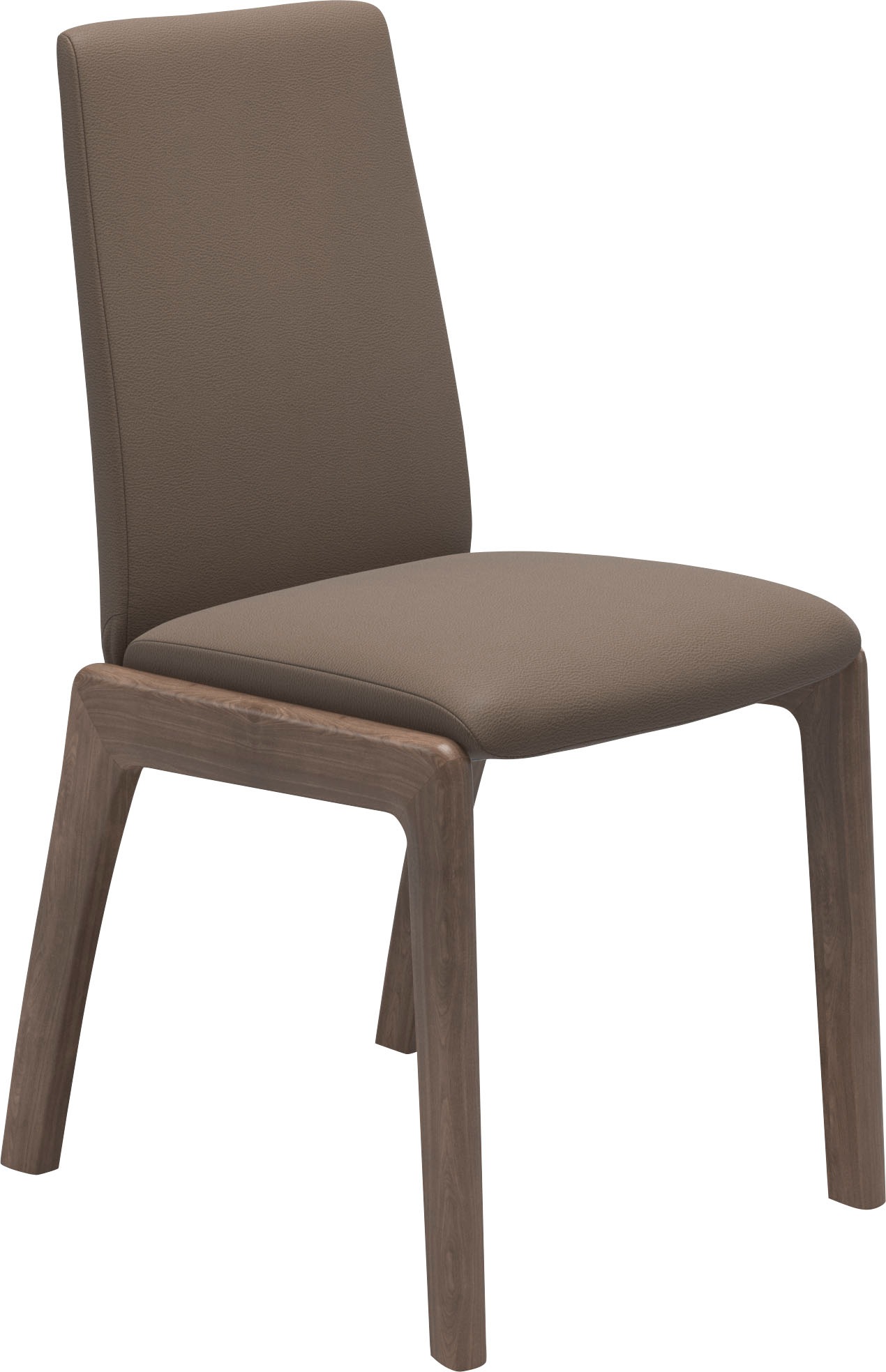 Stressless® Polsterstuhl »Laurel«, Leder BATICK, Low Back, Größe M, mit abgerundeten Beinen in Walnuss