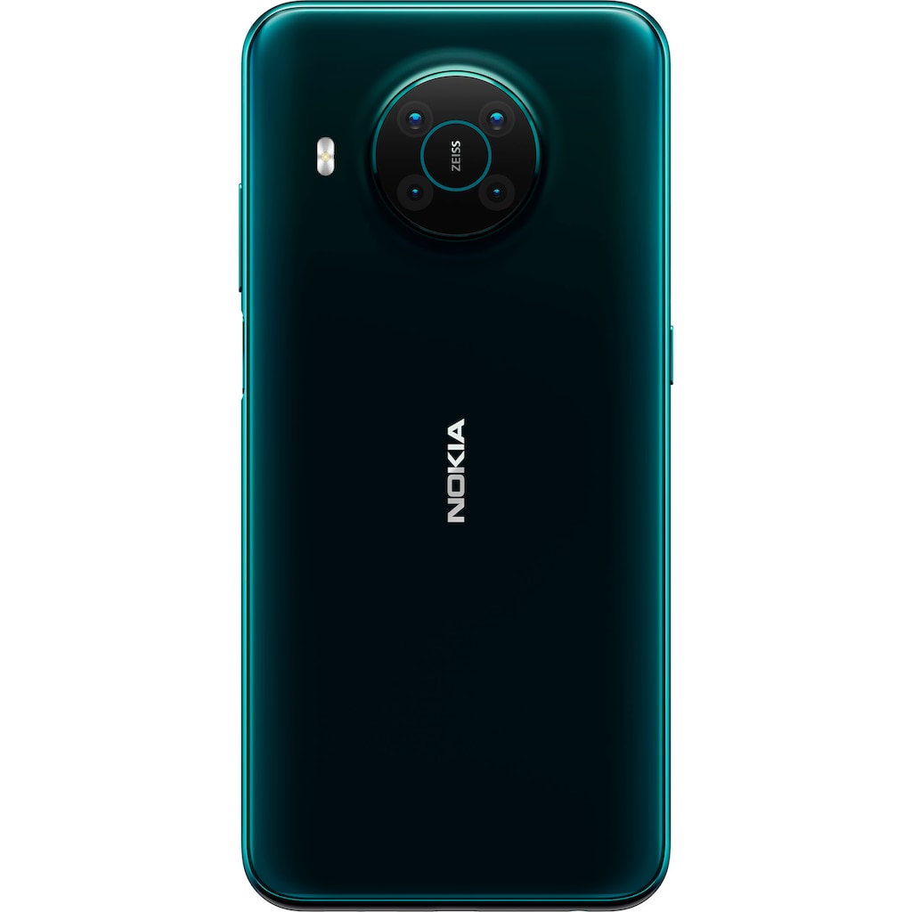 Nokia Smartphone »X10,4+128 GB, Dual SIM«, forest, 16,94 cm/6,67 Zoll, 128 GB Speicherplatz, 48 MP Kamera, 3 Jahre Herstellergarantie