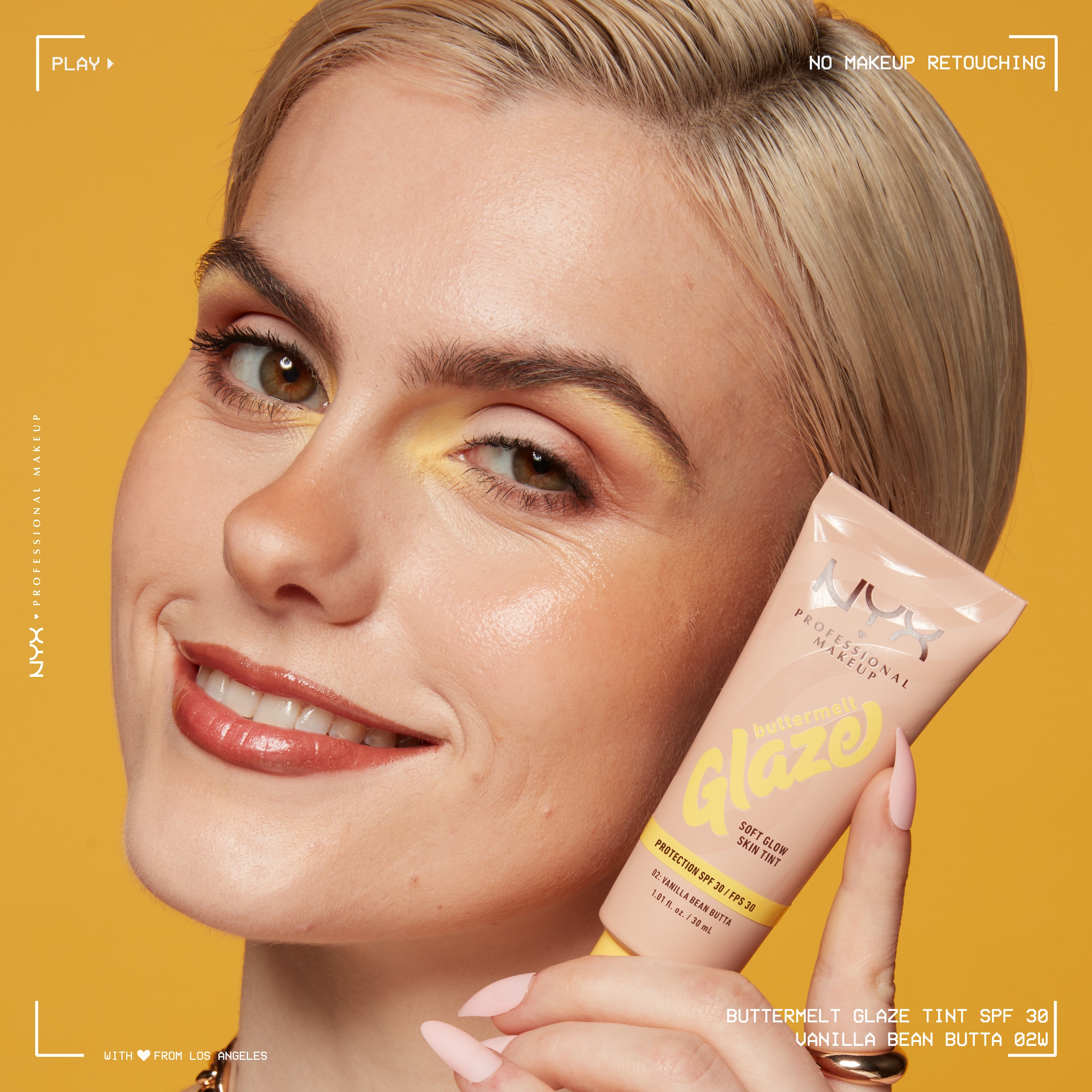 NYX Foundation »NYX Professional Makeup Buttermelt Glaze Foundation LSF 30«