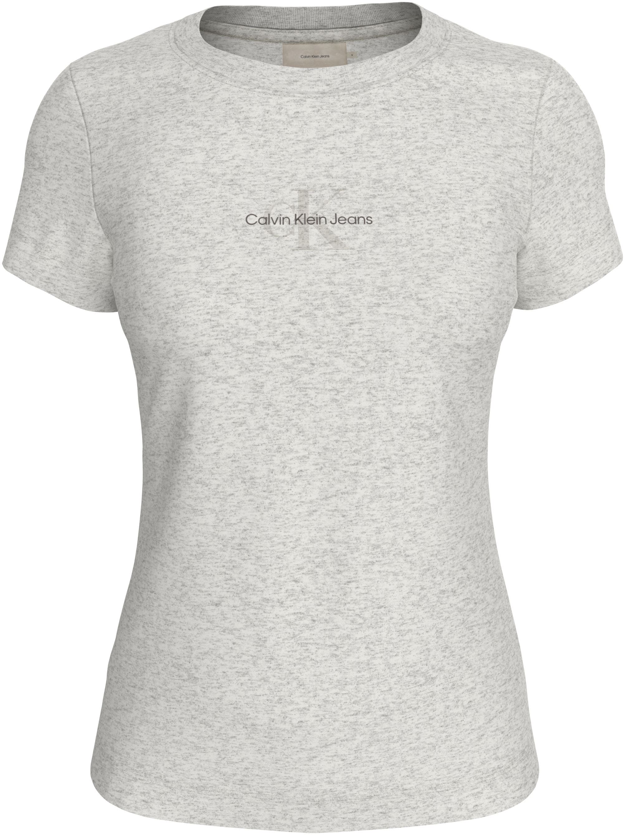 Calvin Klein Jeans T-Shirt »MONOLOGO SLIM TEE«, mit Logoprägung