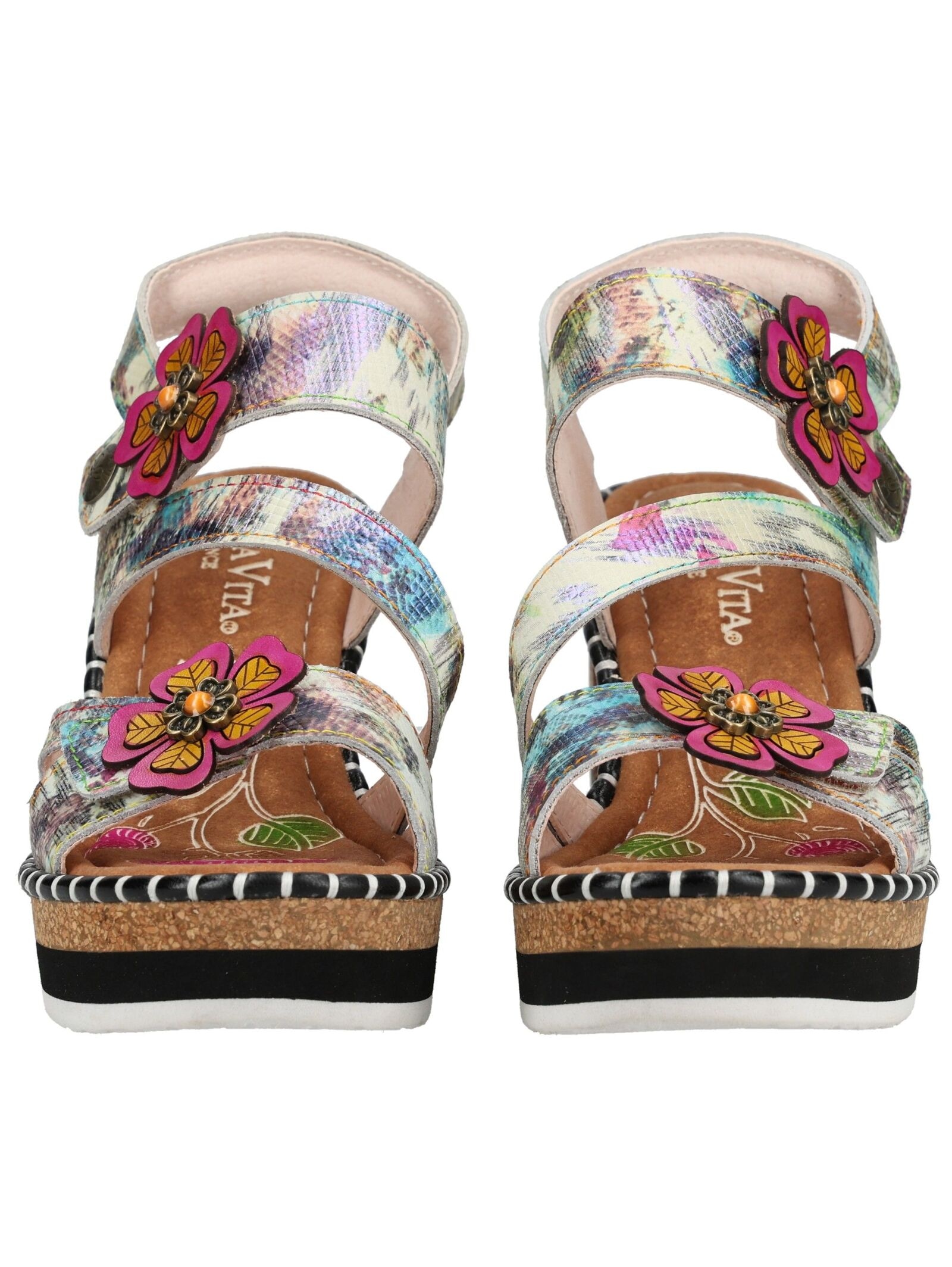 LAURA VITA High-Heel-Sandalette »LAURA VITA Sandalen Leder«