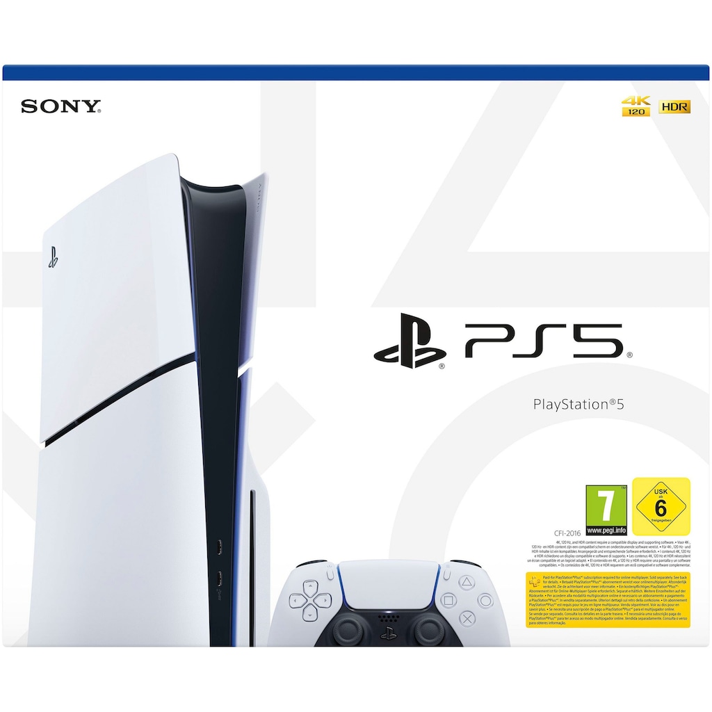 PlayStation 5 Konsolen-Set »Disk Edition (Slim) + Helldivers 2«