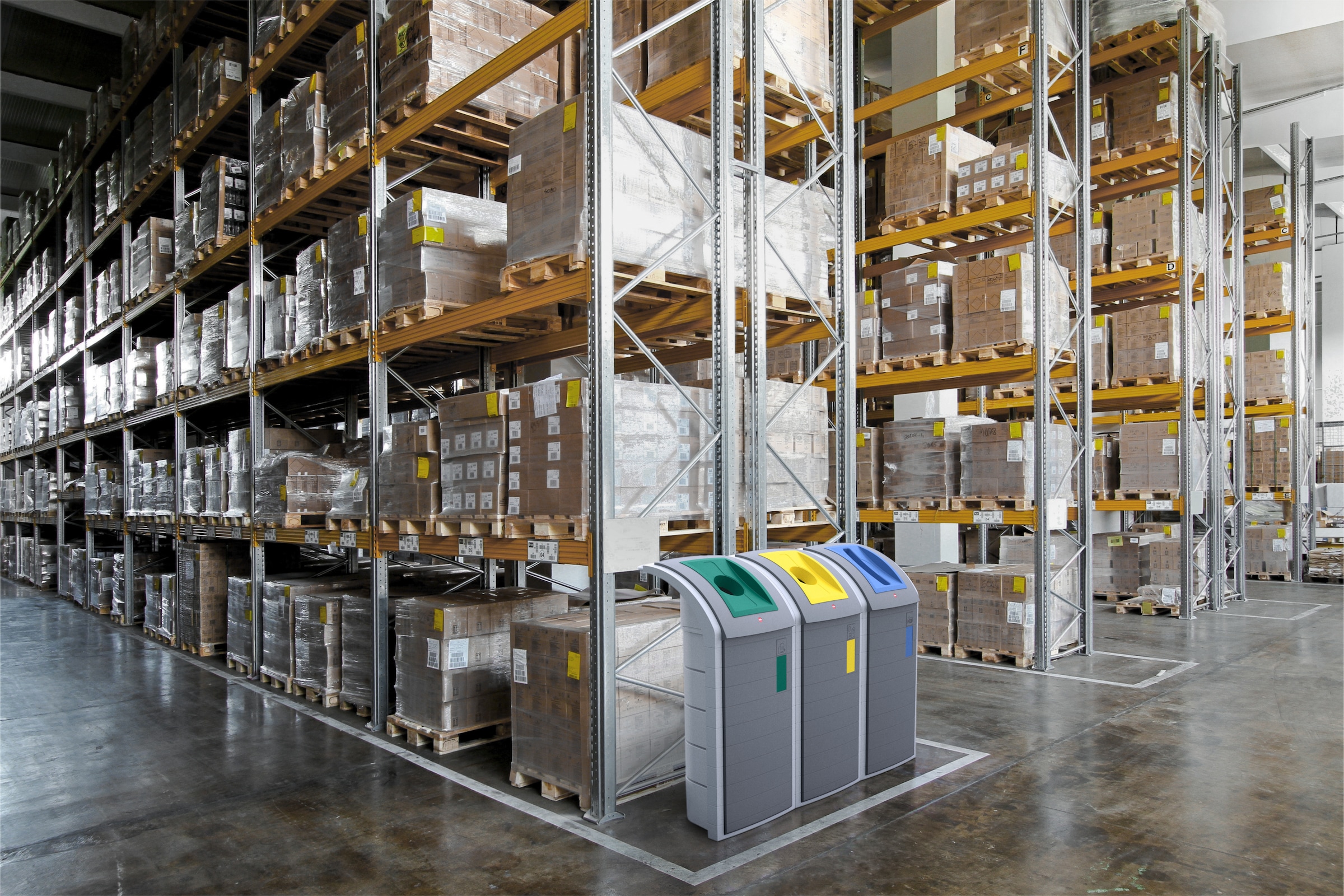 Hailo Mülleimer »ProfiLine WSB Design Plus XXXL«, 1 Behälter, Kunststoff, 120 Liter