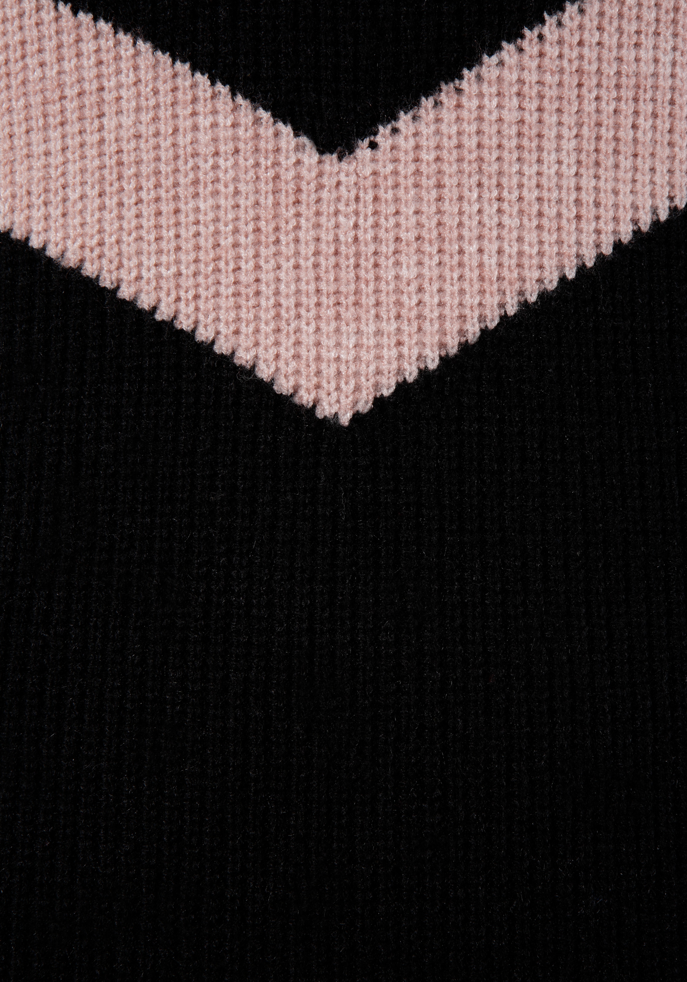 Laura Scott Strickkleid, figurbetonter Schnitt, aus elastischem Strickstoff