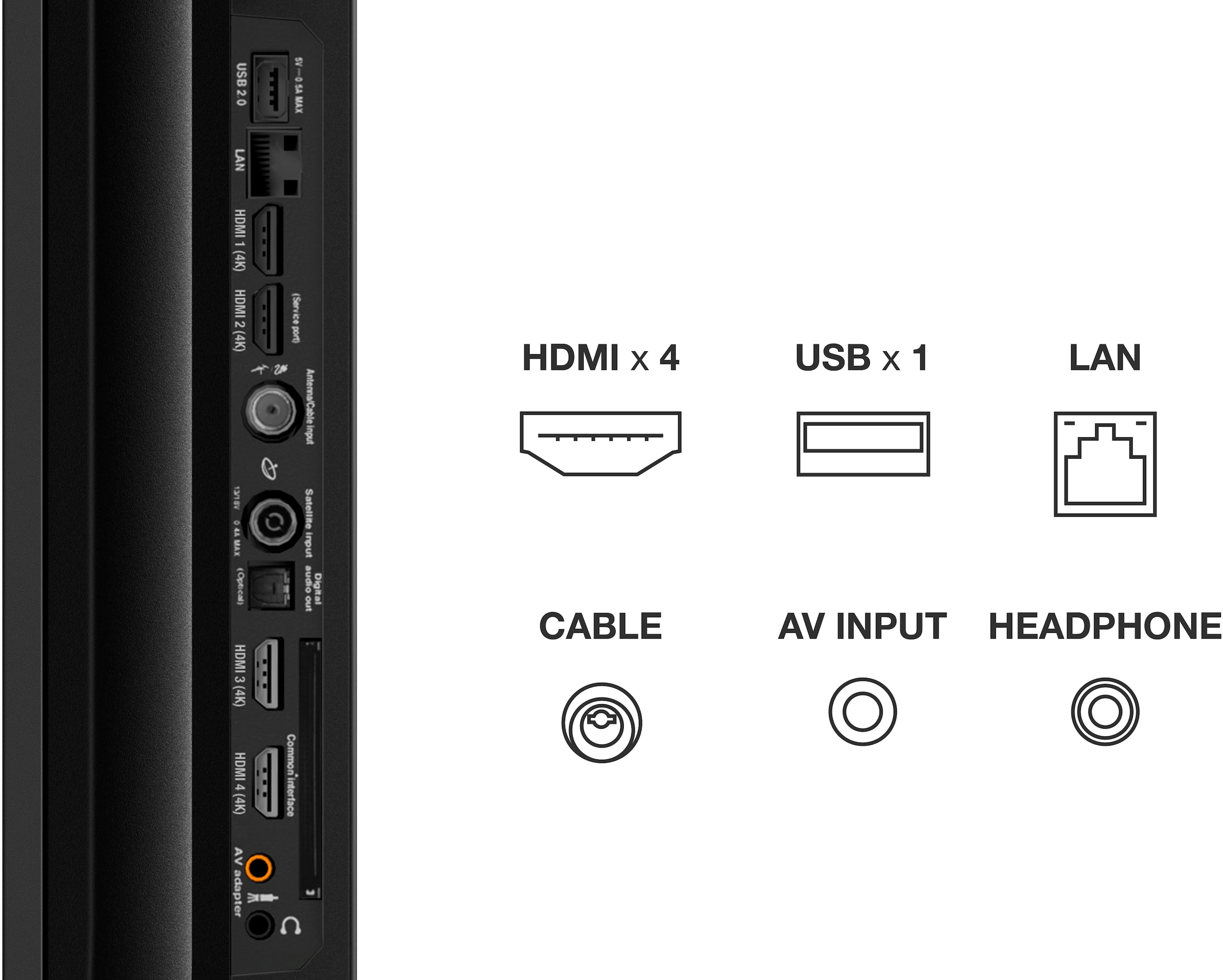 TCL QLED Mini LED-Fernseher »65C935X2«, 4K Ultra HD, Google TV-Smart-TV, 2500nits, HDR Extreme, Dolby Atmos, HDMI 2.1, ONKYO-Soundbar