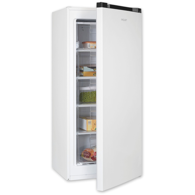 EXQUISIT Gefrierschrank »GS145-051D weiss« 125, 9 cm hoch 54 cm breit weiß Thermostat: Regelung der Temperatur erfolgt flexibel mit dem Thermostat