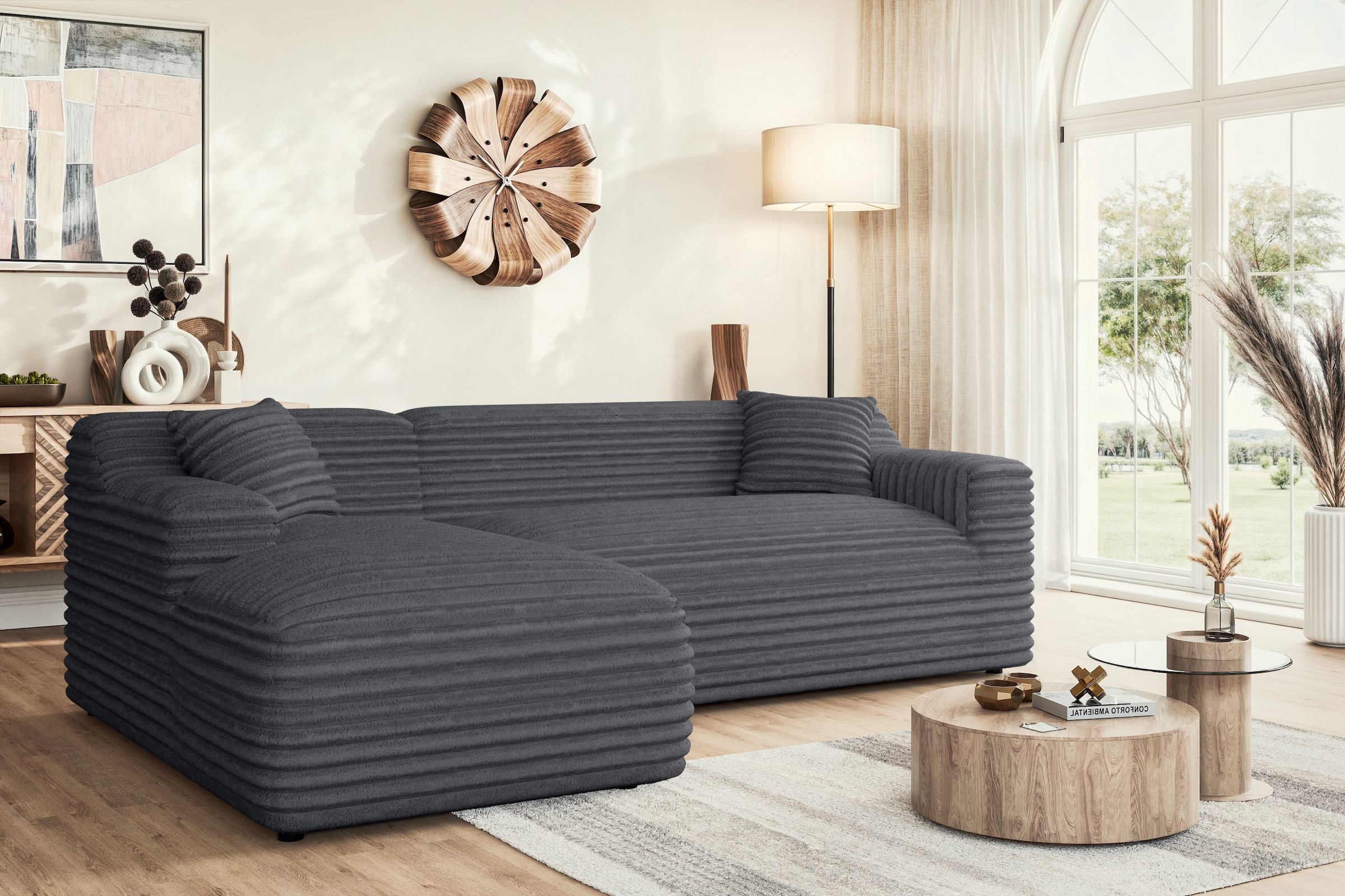 Home affaire Ecksofa »Lilliana«, L-Form günstig online kaufen
