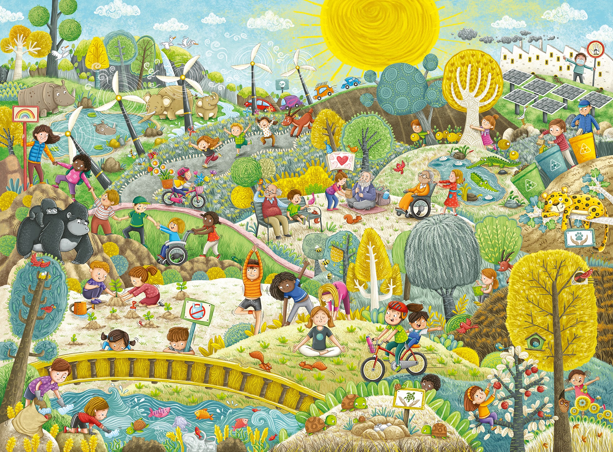 Ravensburger Puzzle »Wir schützen unsere Erde!«, Made in Germany