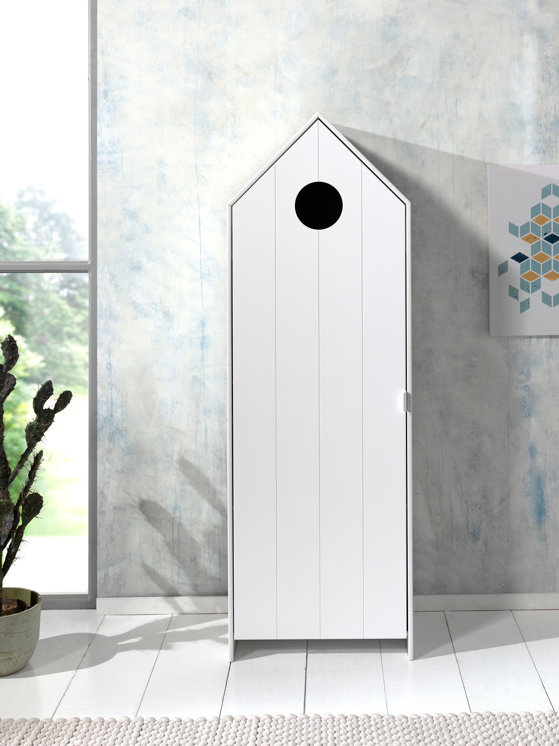 Vipack Drehtürenschrank »Casami, mit Soft-Close, viel Stauraum, TOP modern«, (B/H/T ca. 57,6x171,3x37cm, verschiedene Farben, Strandhaus-Optik), als Kleider-/Wäscheschrank nutzbar, universell einsetzbar