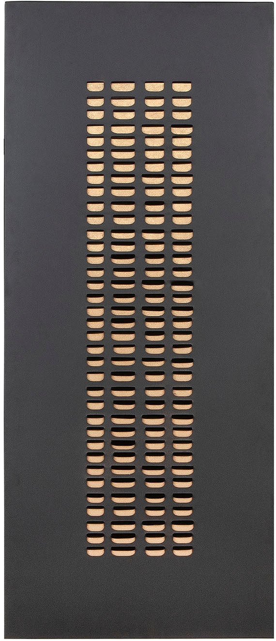 Casablanca by Gilde Wanddekoobjekt »Wandrelief rechteckig Torus schwarz H. günstig online kaufen