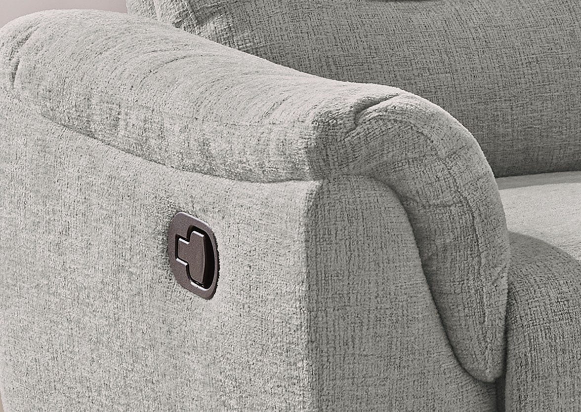 Jockenhöfer Gruppe 2-Sitzer »Utah« Liegefunktion durch halbautomatische Relaxfunktion, TFK-Polsterung