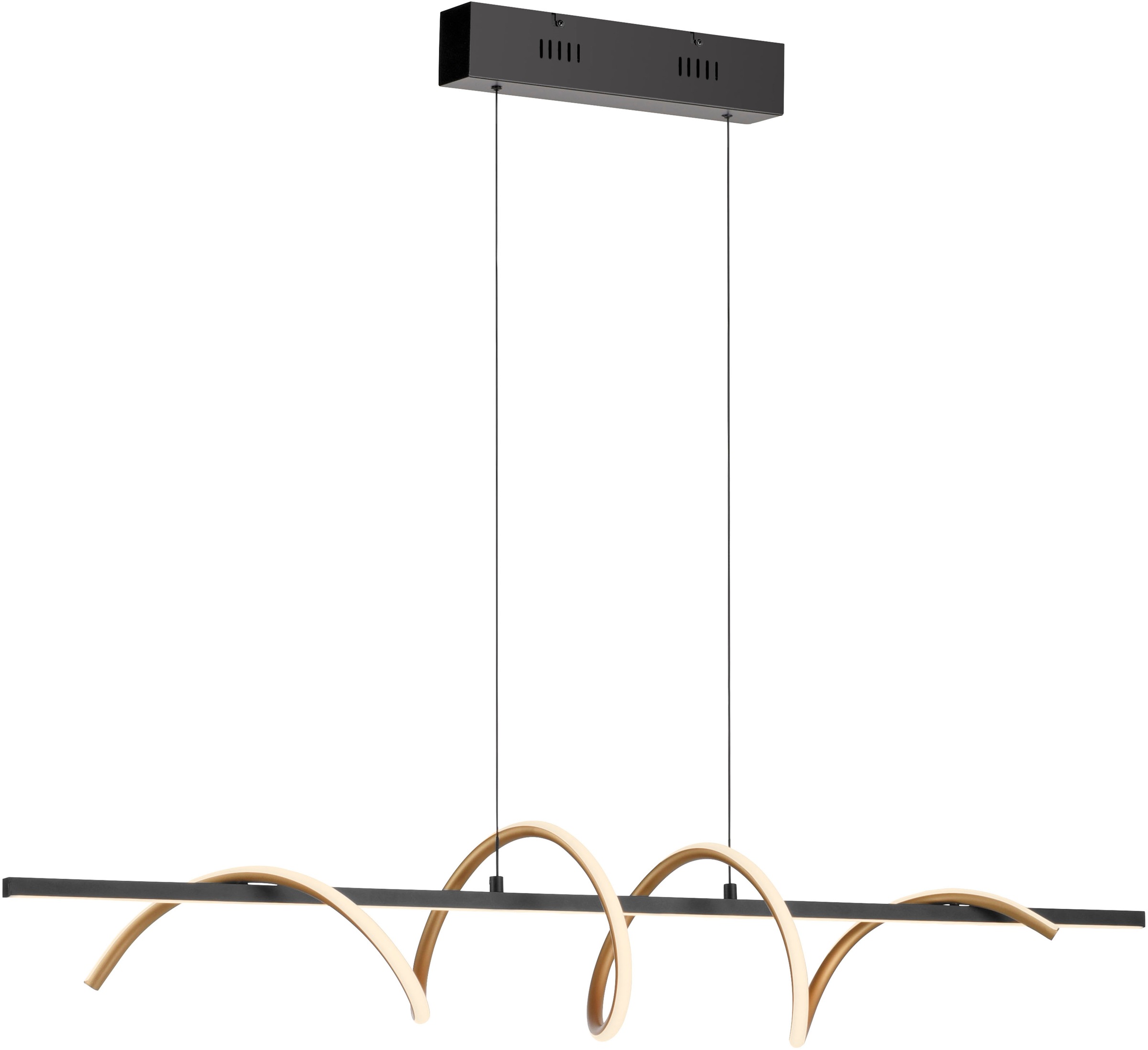 JUST LIGHT Pendelleuchte »EMANDA« LED-Board 1 Stk. Warmweiß LED, dimmbar, S günstig online kaufen