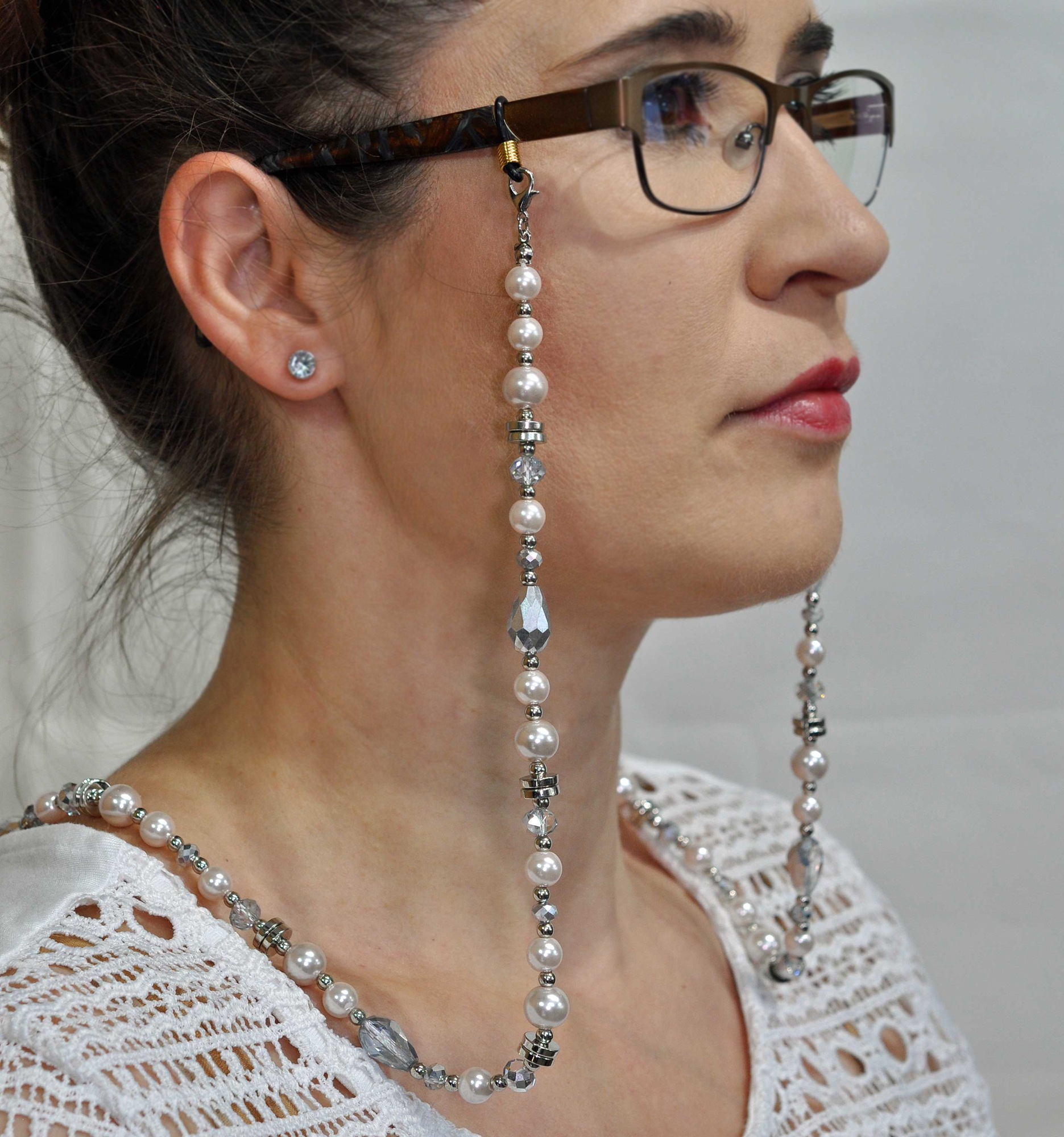 Steuer Collierkettchen »Brillenkette«