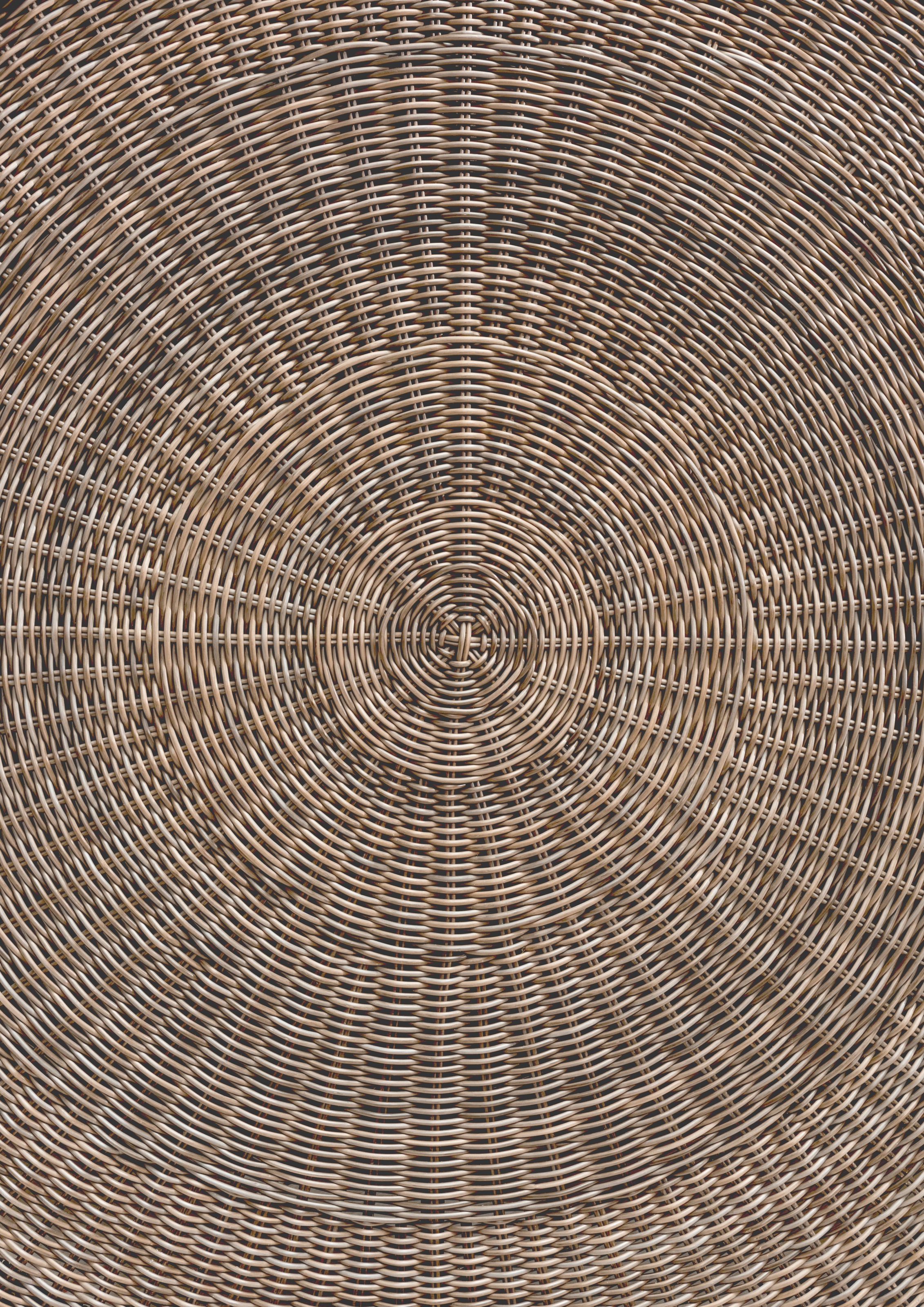 Destiny Garten-Essgruppe »LUNA«, (Set, 14 tlg., 4x Sessel, 1x Tisch Ø 150x75cm mit Drehteller, inkl. Auflagen), Aluminium, Polyrattan