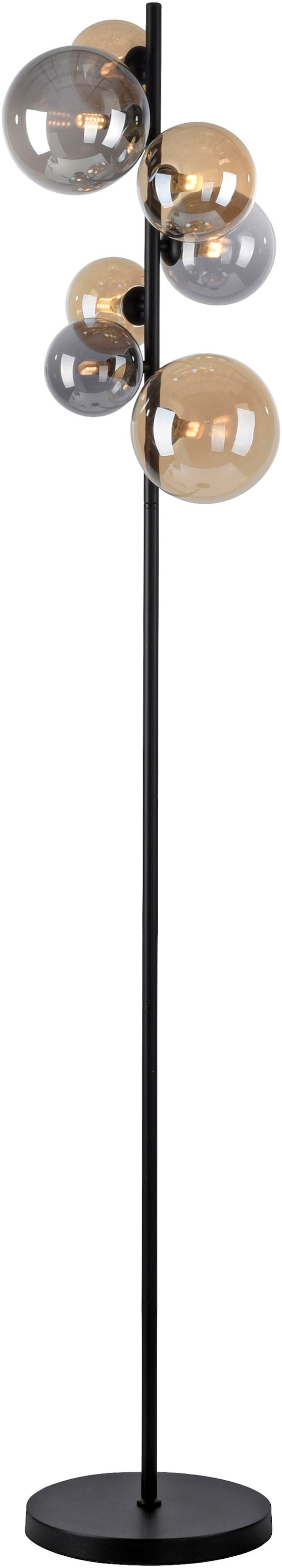 Paul Neuhaus Stehlampe »POPSICLE«, 7 flammig, Leuchtmittel G9 | LED wechselbar