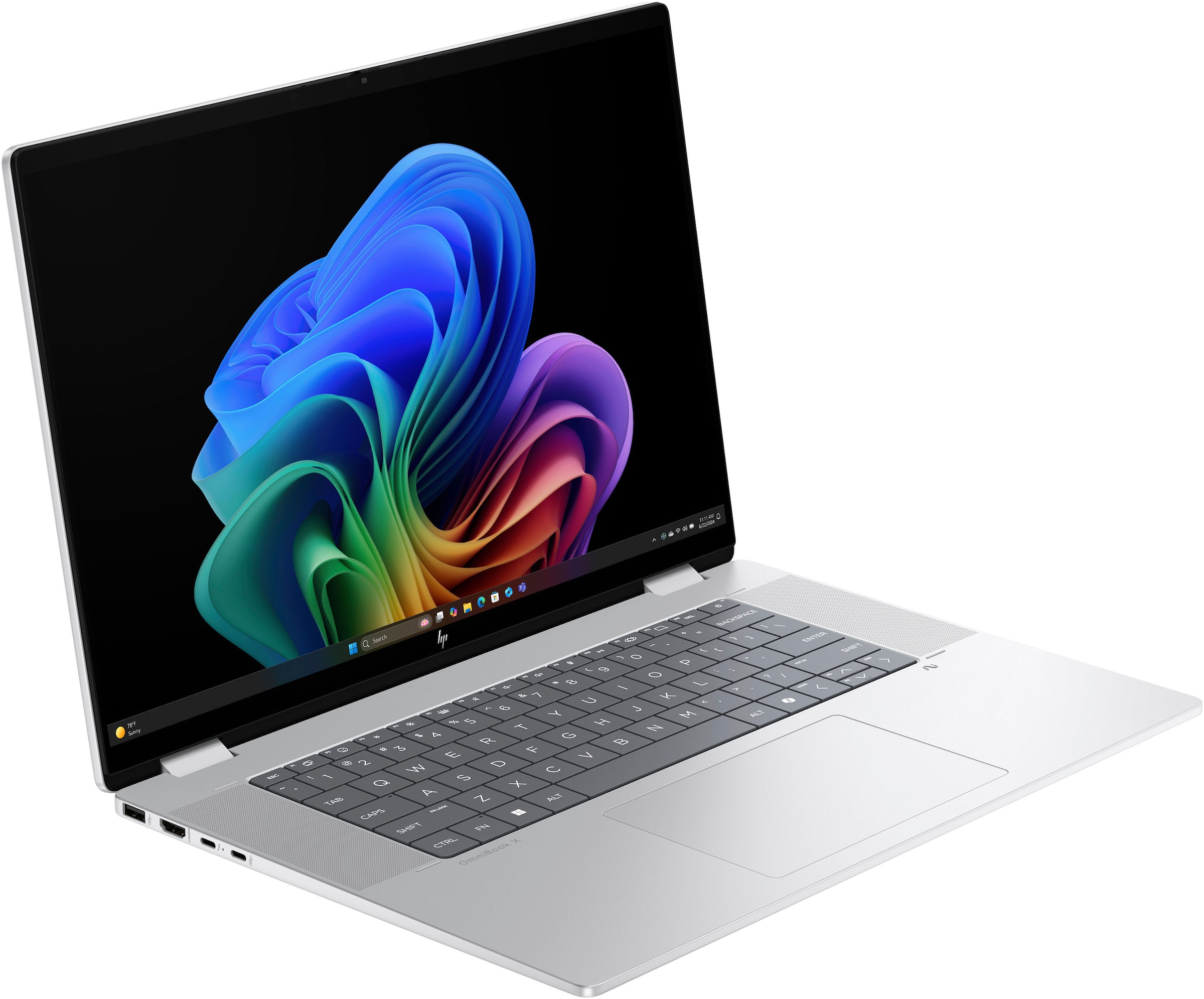 HP Convertible Notebook »OmniBook X Flip 16-as0252ng«, 40,64 cm, / 16 Zoll, Intel, Ultra 7, ARC, 512 GB SSD
