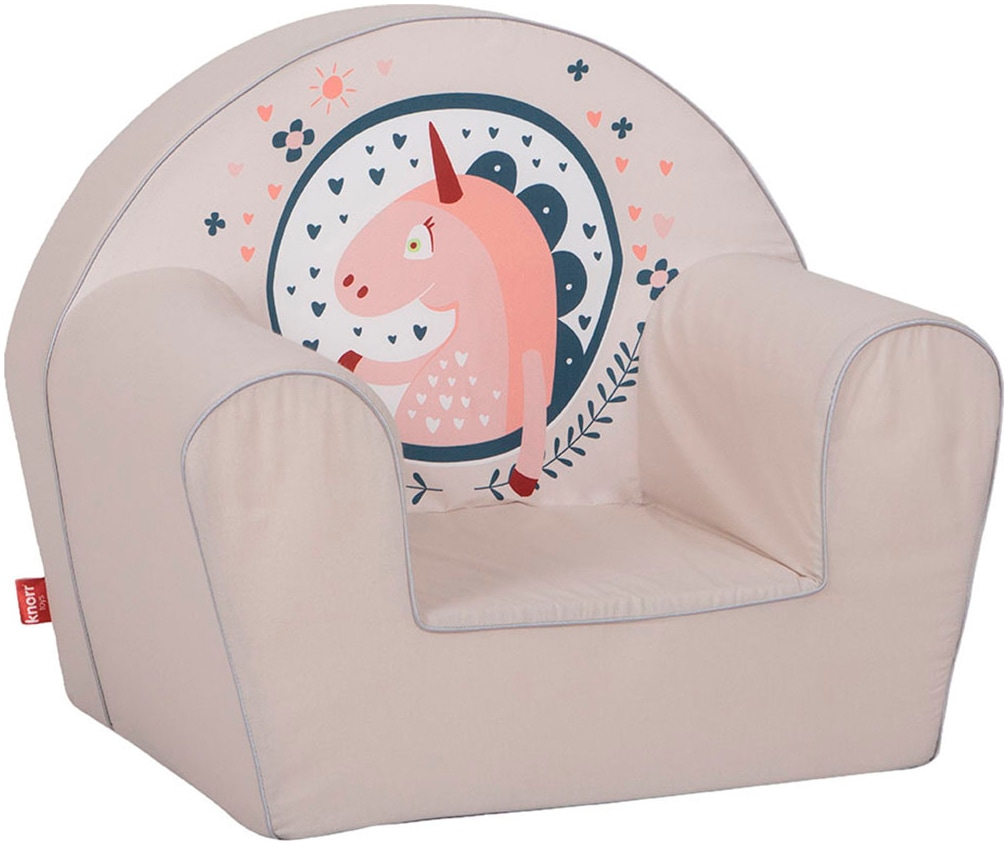 Knorrtoys® Sessel »Einhorn beige«, für Kinder; Made in Europe