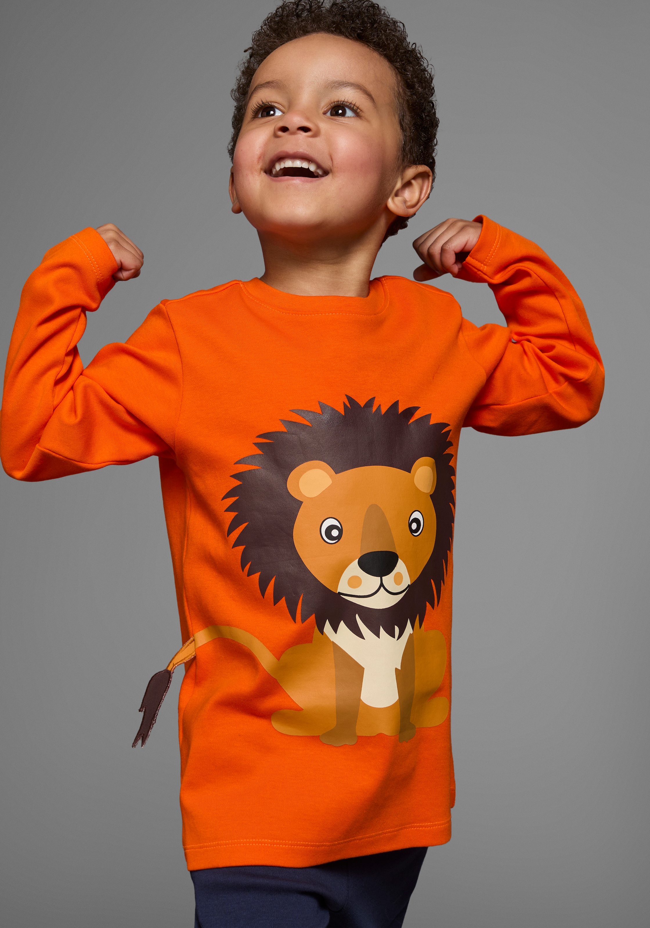 KIDSWORLD Shirt & Hose »2tlg. Set Langarmshirt+Hose« Set, 2, 2 mit Löwendruck