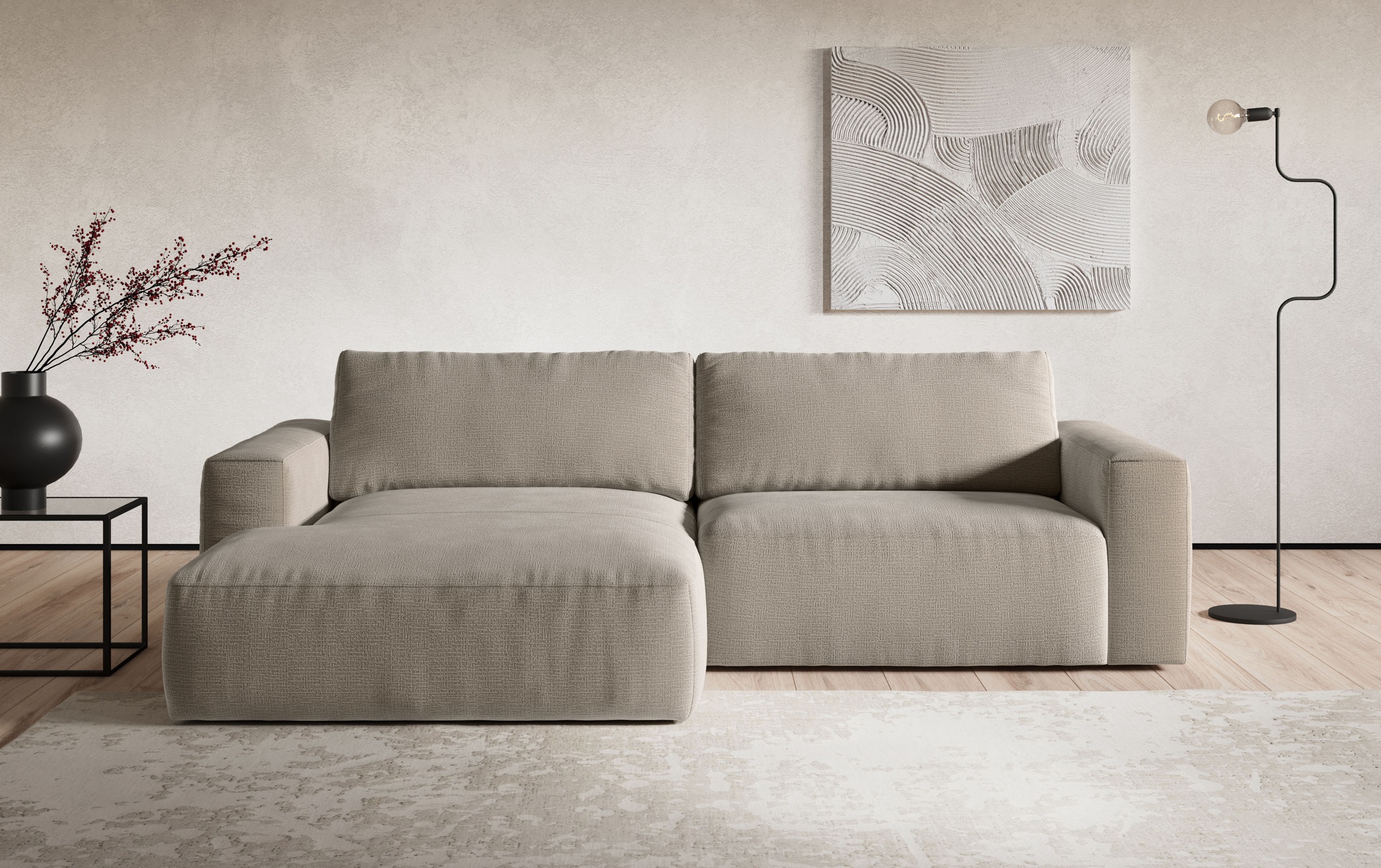 COTTA Ecksofa »Lasso L-Form, XL-Sofa« günstig online kaufen