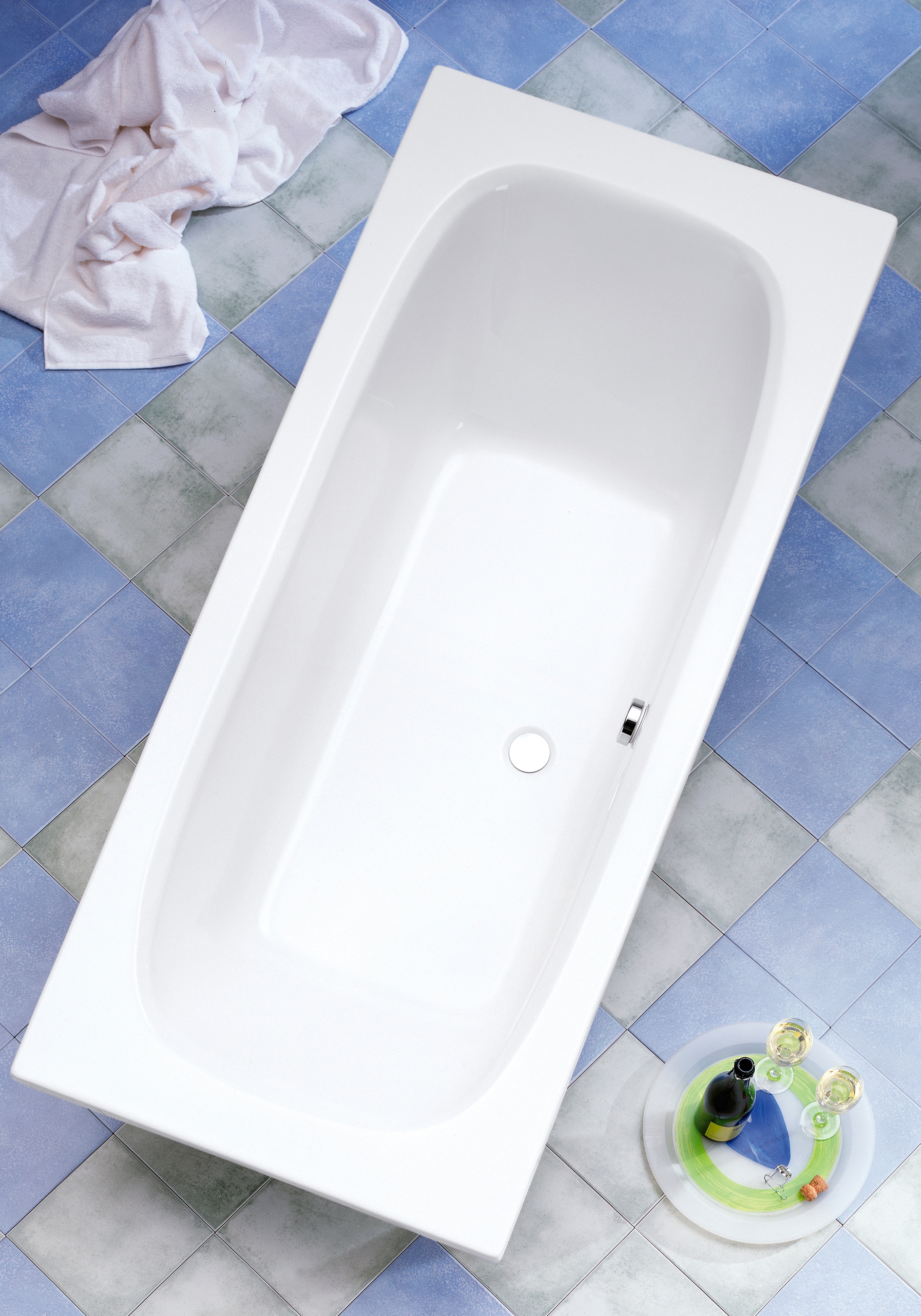 OTTOFOND Badewanne »Malta 180«, (Set), 180x80 cm, inklusive Wannenträger günstig online kaufen