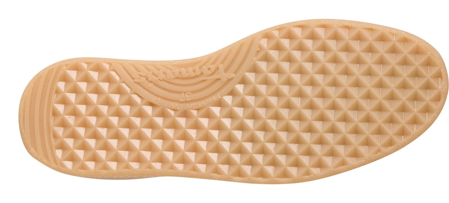 Tamaris Plateausneaker  , Freizeitschuh, Halbschuh, Schnürschuh mit gepolstertem Schaftrand