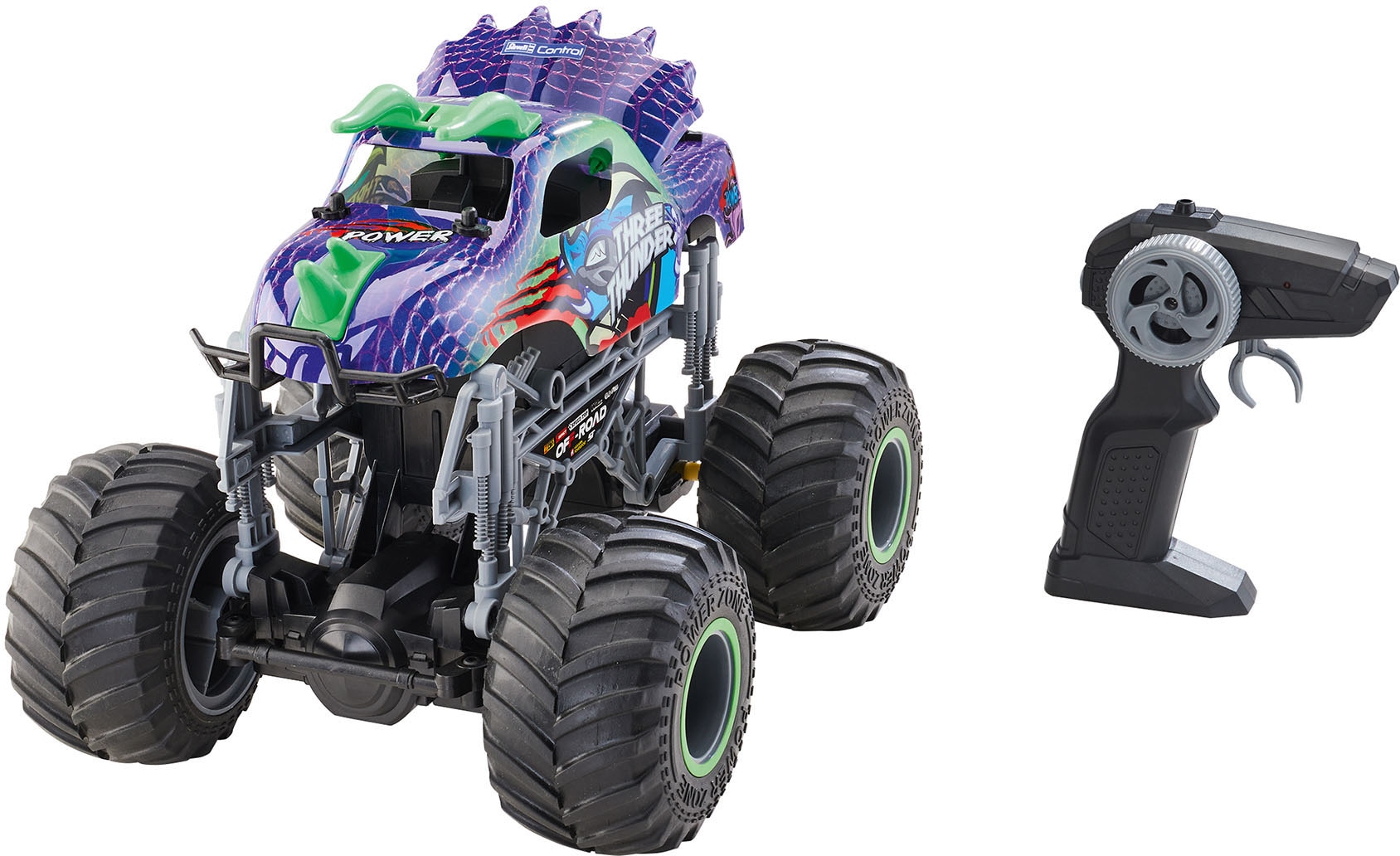 Revell® RC-Monstertruck »Revell® control, RC Dino Monster Truck Three Thunder«
