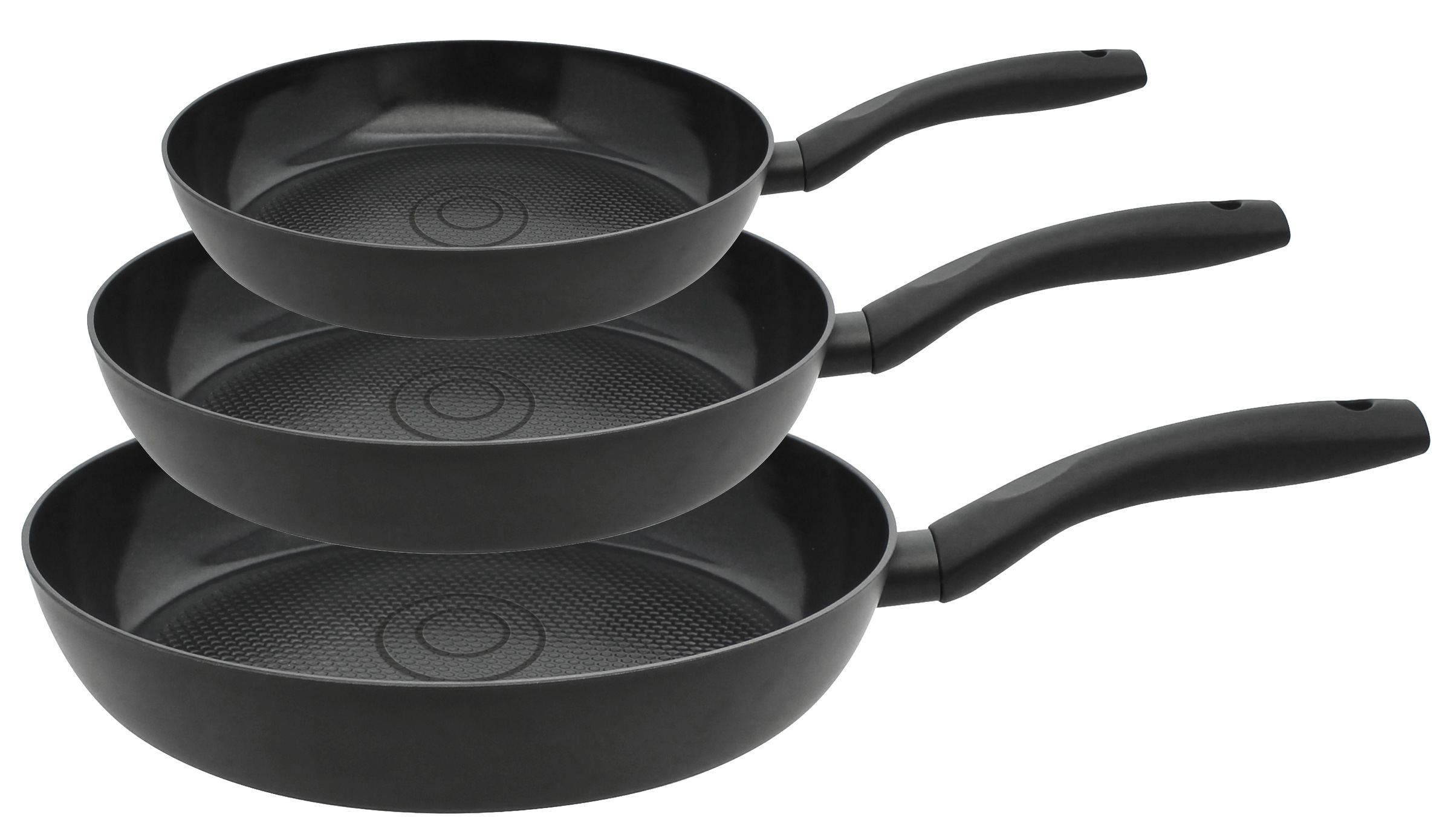 Elo Basic Pfannen-Set »Smart Wellness« Aluminium Set, 3 tlg. Besonders knuspriges Braten