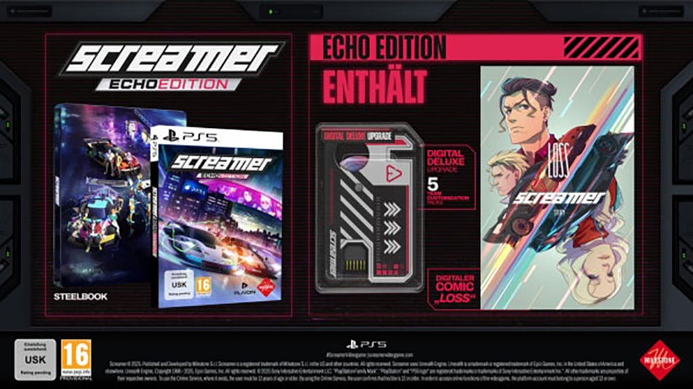 Milestone Spielesoftware »Screamer Echo Edition« PlayStation 5