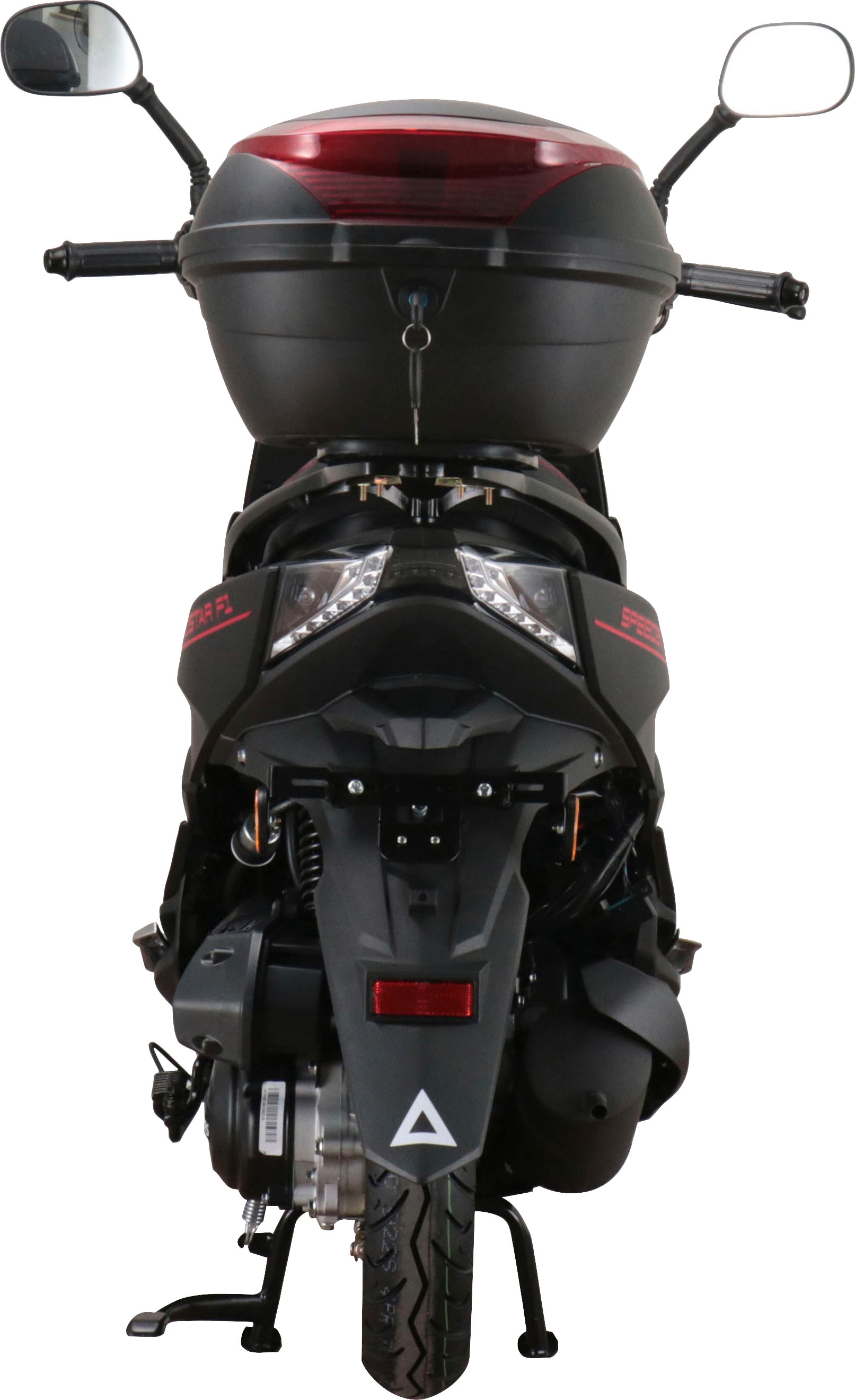 Alpha Motors Motorroller »Speedstar FI«, 50 cm³, 25 km/h, Euro 5, 2,72 PS, (mit Topcase), mit Lenkerschloss