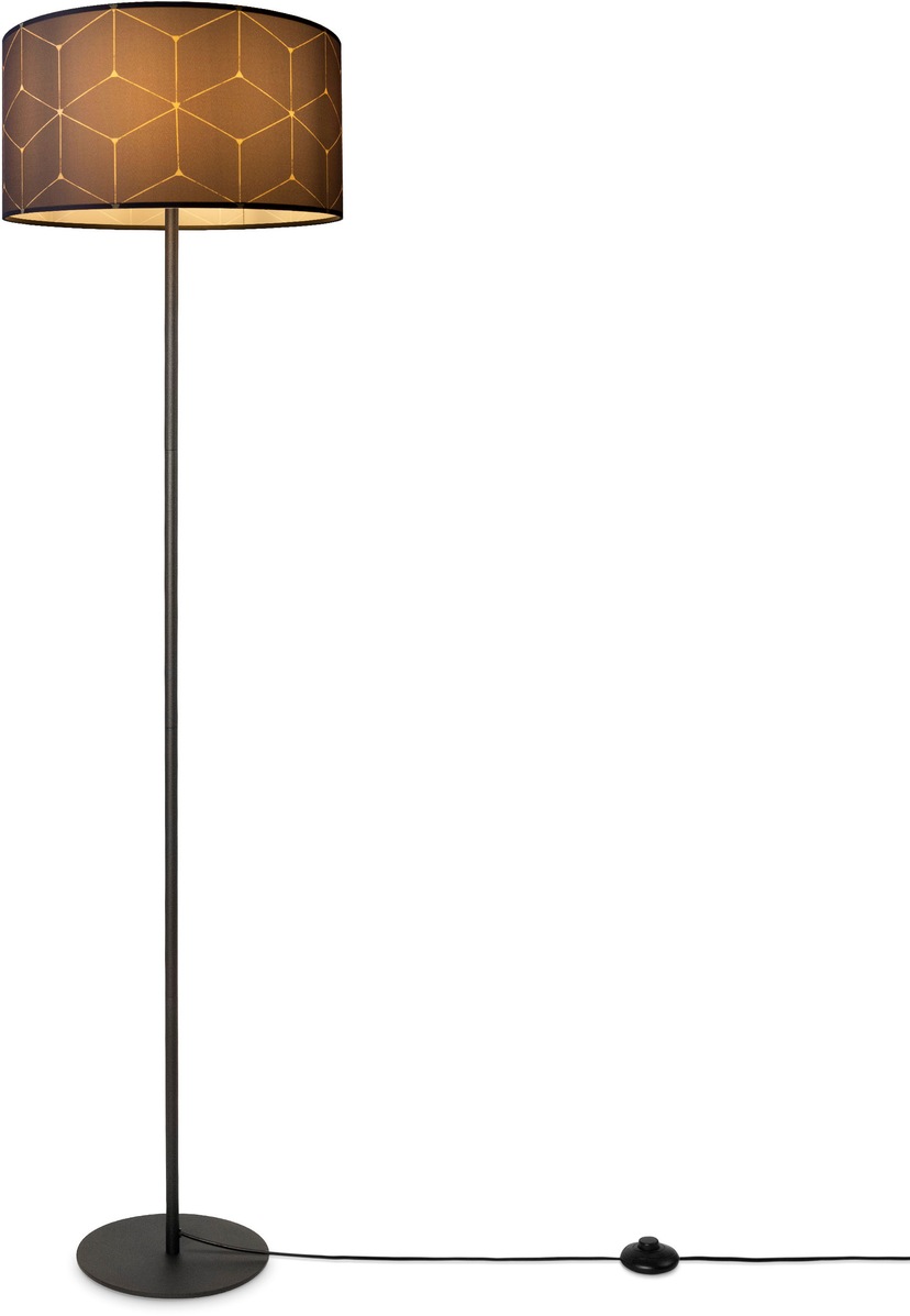 BRITOP LIGHTING Deckenleuchte »HOJA«, 4 flammig-flammig, Schirme aus laminierter  Tapete, Baldachin aus Eichenholz online kaufen