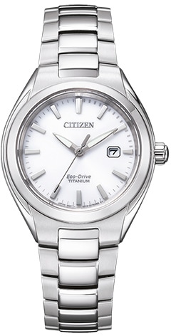 Citizen Solaruhr »Super Titanium, EW2610-80A«, Armbanduhr, Damenuhr