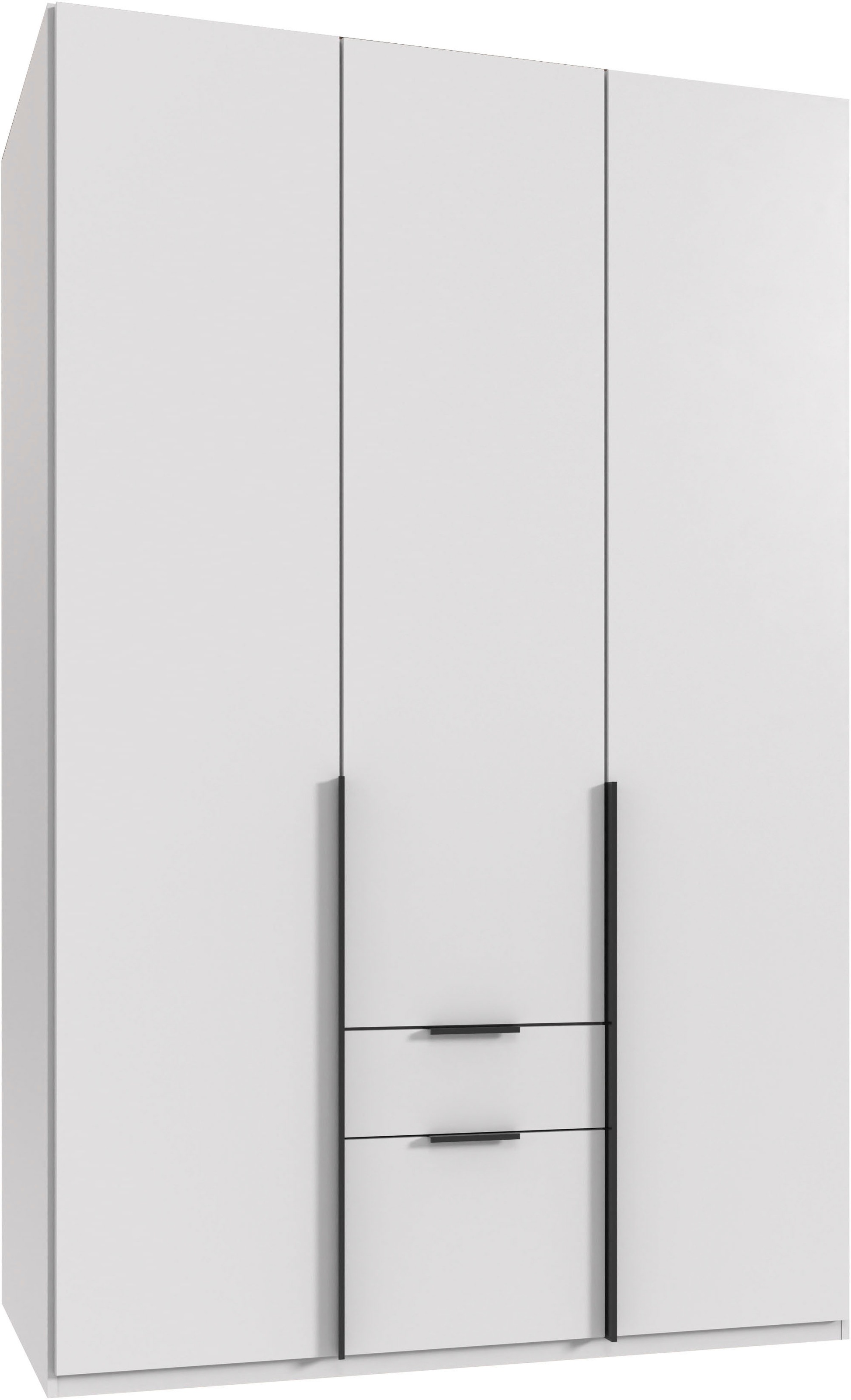 Wimex Drehtürenschrank »Mugano« mit langen oder kurzen Griffen aus Metall, günstig online kaufen