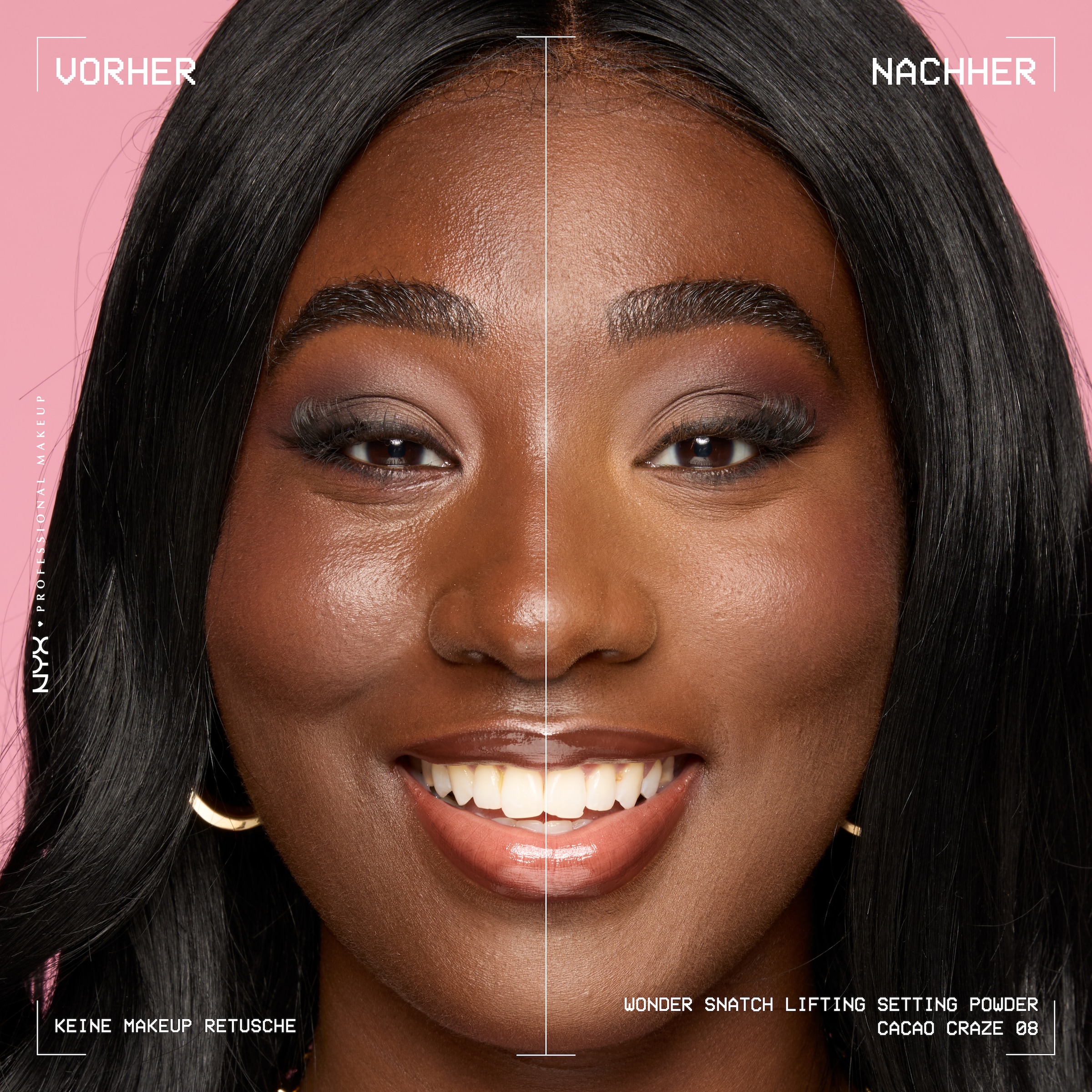 NYX PROFESSIONAL MAKEUP Puder »WONDER SNATCH POWDER« angereichert mit grünem Tee für den antioxidativen Glow gesunder Haut