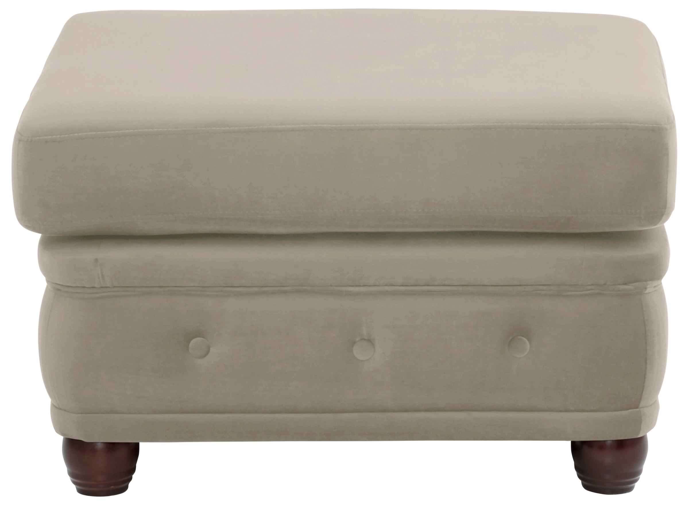 Home affaire Polsterhocker »New Castle«, passend zur "New Castle"-Serie, B/T/H: 75/70/45 cm