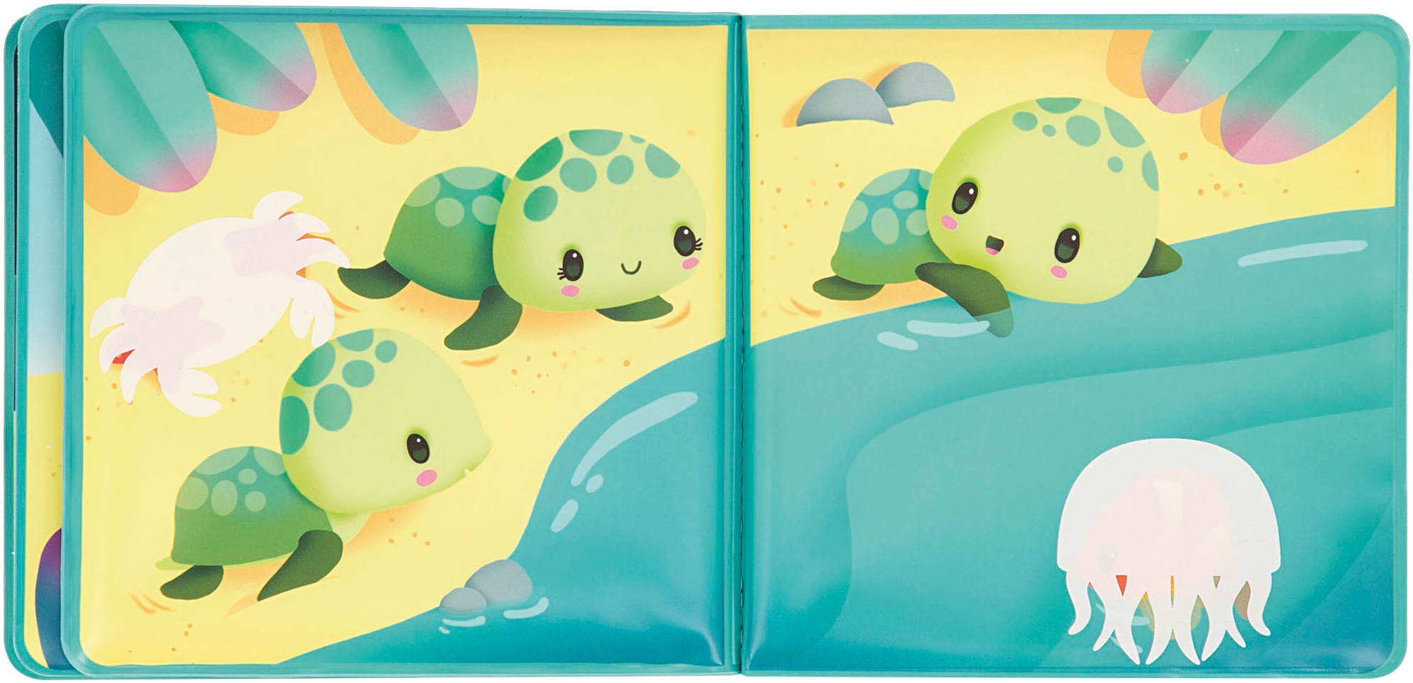 Janod Badespielzeug »Badebilderbuch »Das Zauberhafte Leben der Schildkröten««