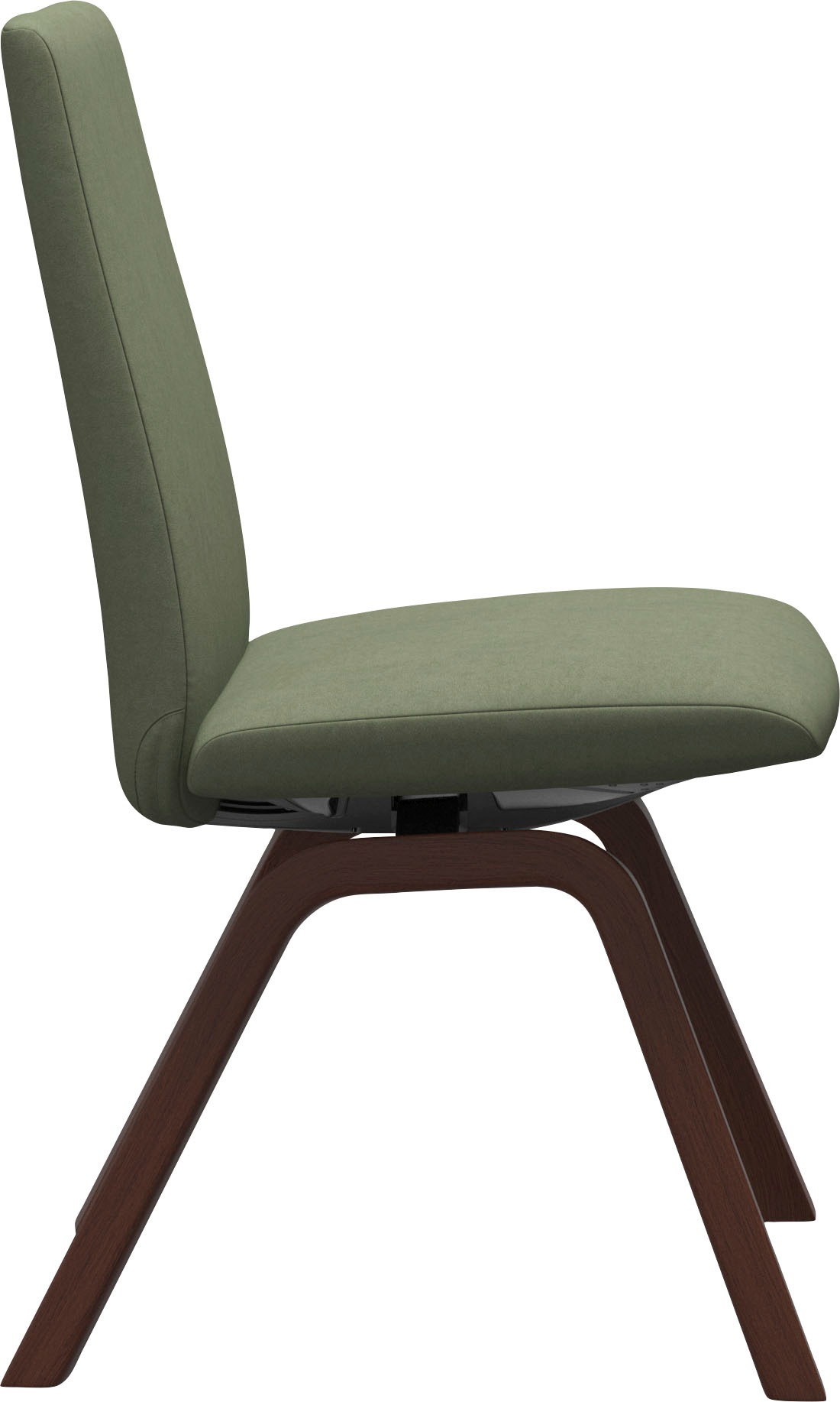 Stressless® Polsterstuhl »Laurel«, Microfaser DINAMICA, Low Back, Größe M, mit schräggestellten Beinen in Walnuss
